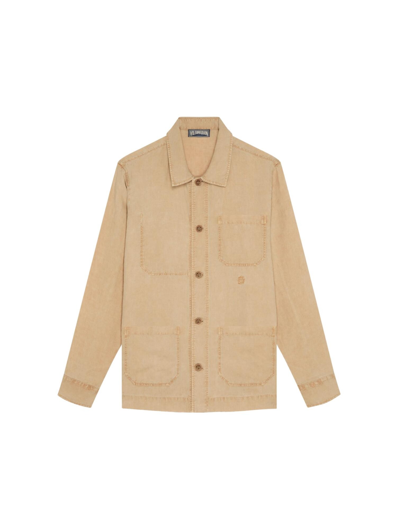 Vilebrequin Chaqueta de entretiempo marrón – imagen 1