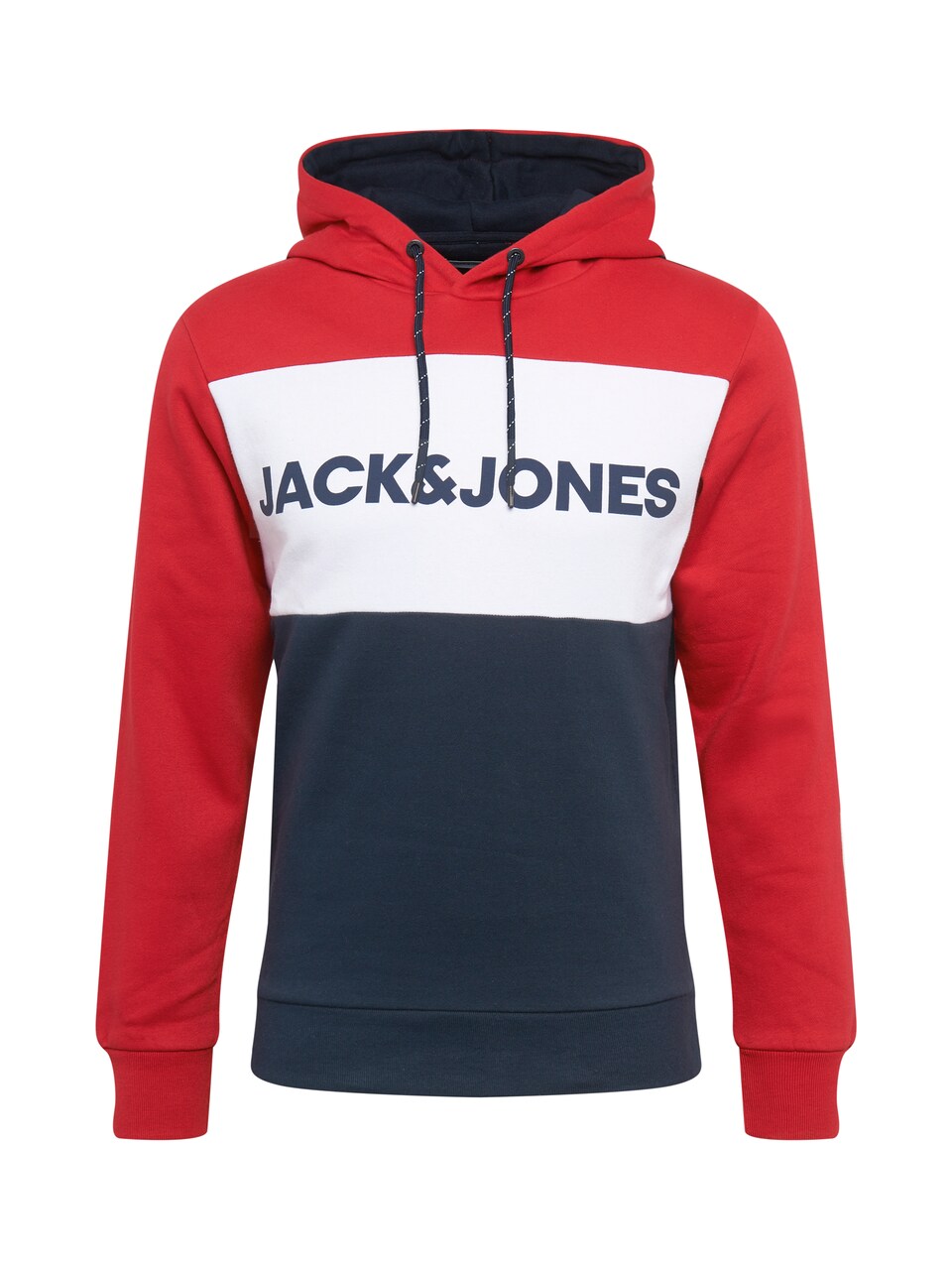 Sweatshirt nattblå / röd