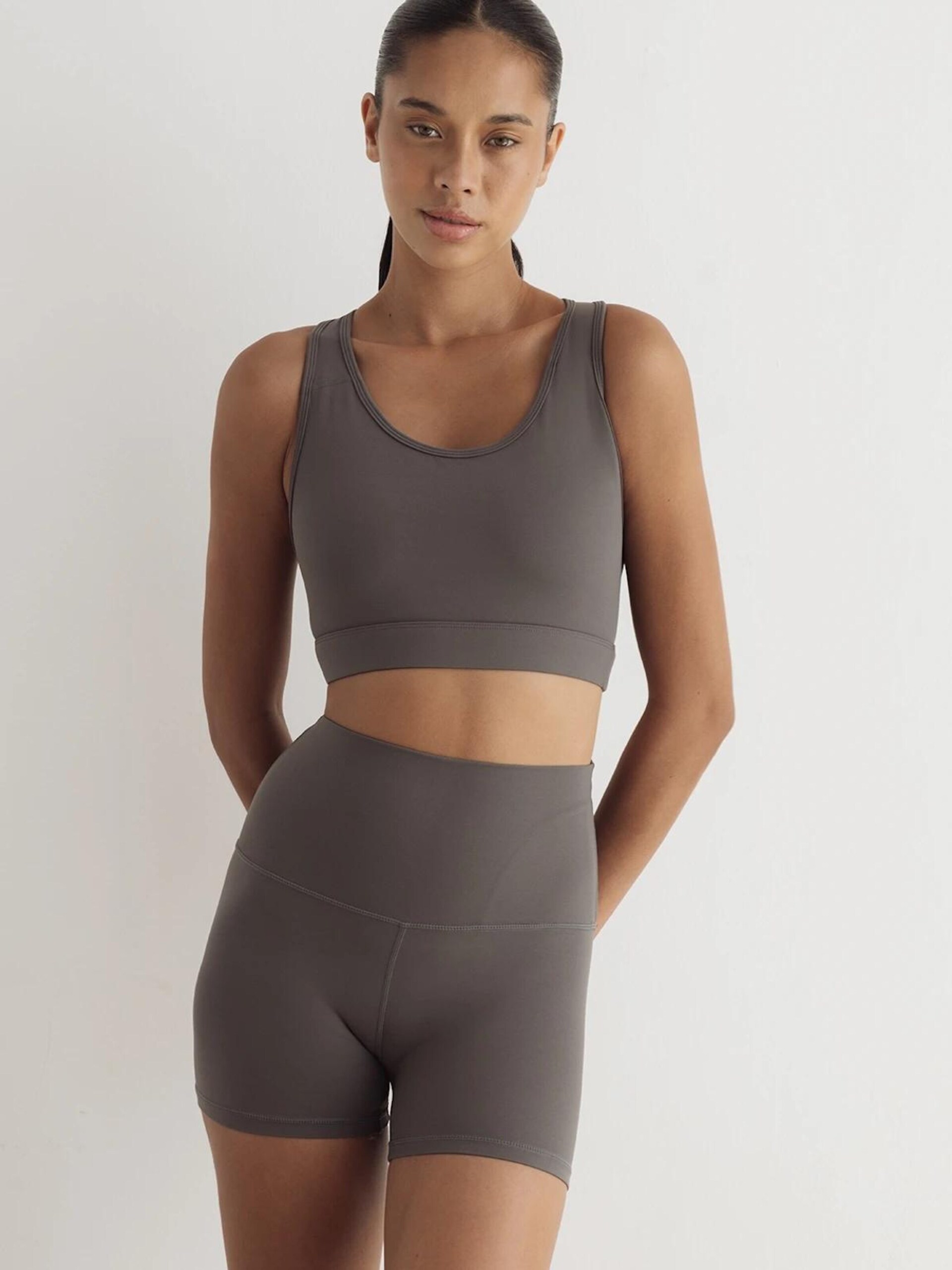 MyLibi Leggings 'Short Selkis Slate Grey' dam