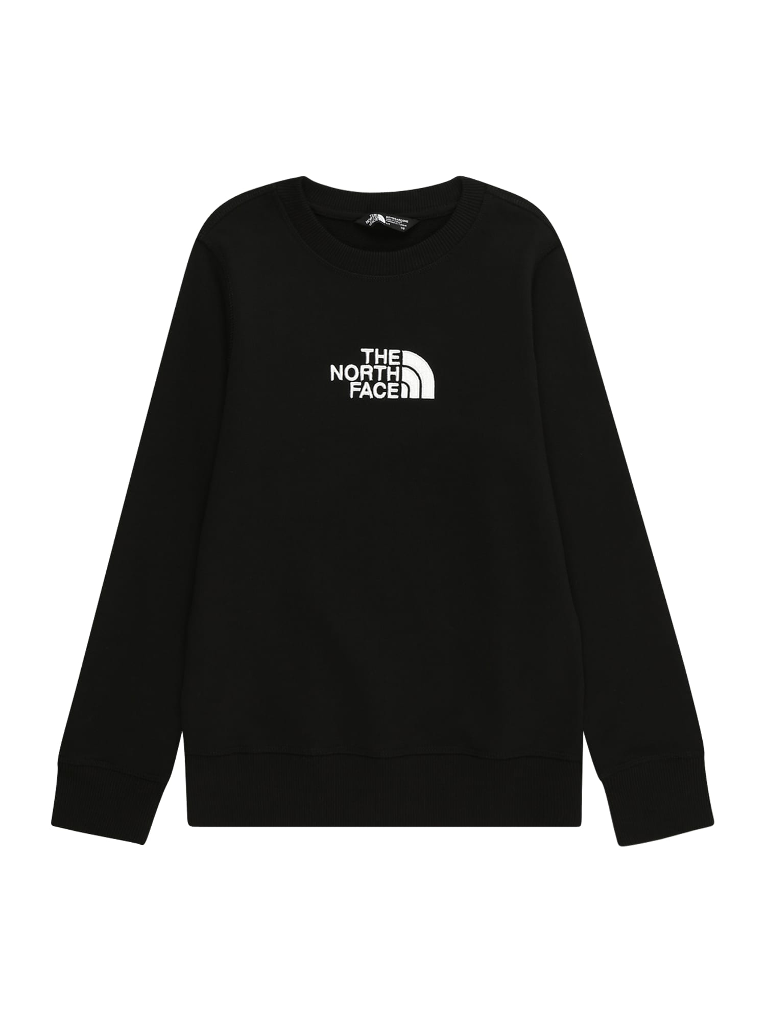 THE NORTH FACE Sportska sweater majica 'DREW PEAK LIGHT'  crna / bijela