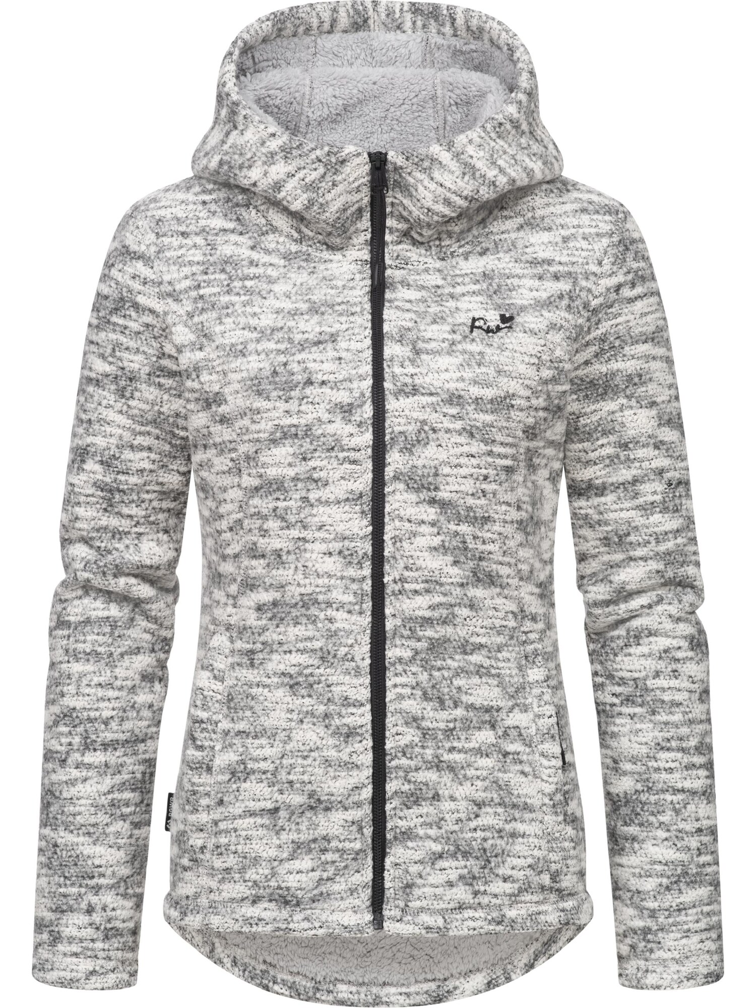 Ragwear Kardigán 'Lyshka'  barna / szürke akciós termékkép 1