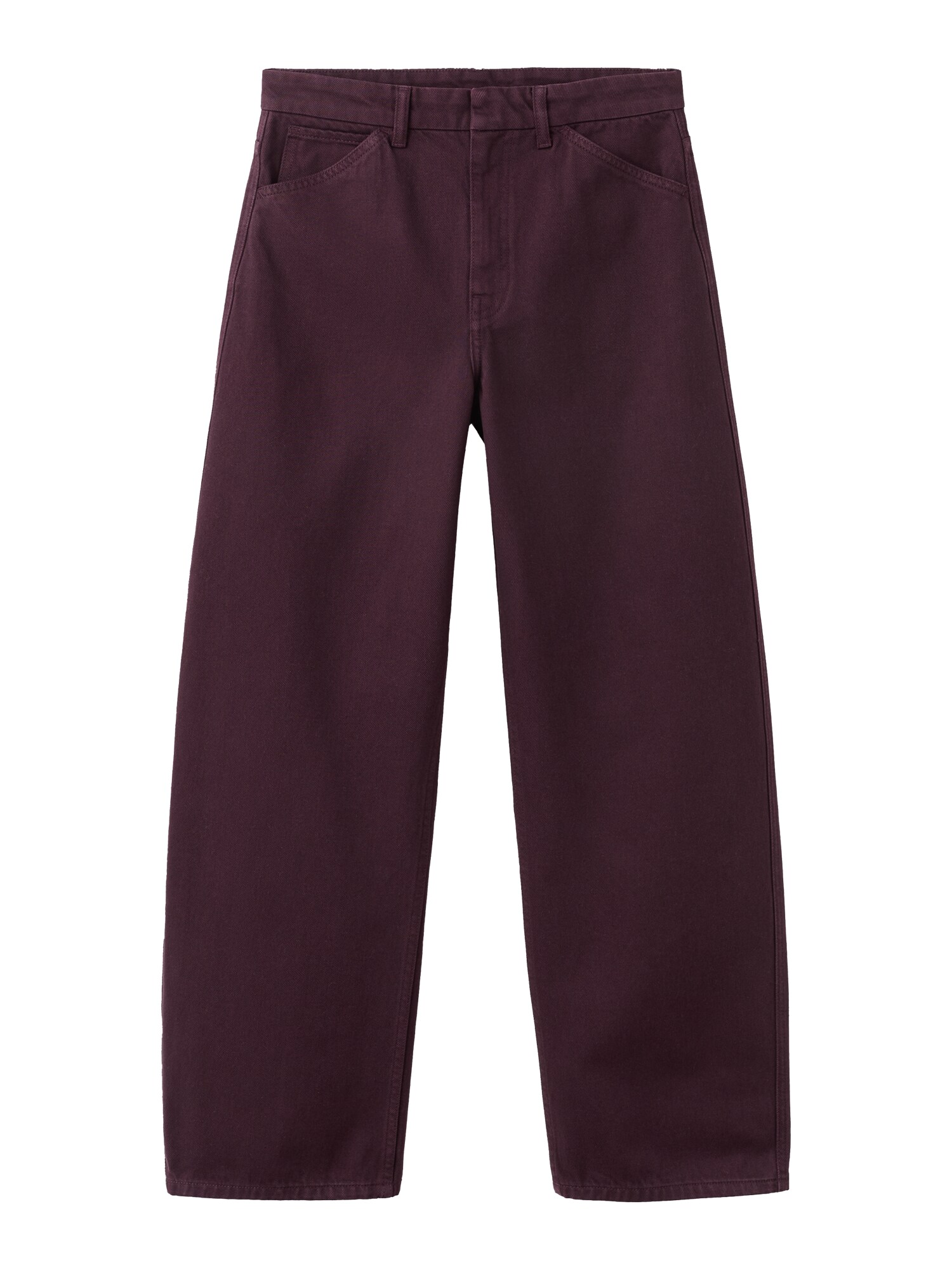 MANGO Jeans BLUES  roșu vin