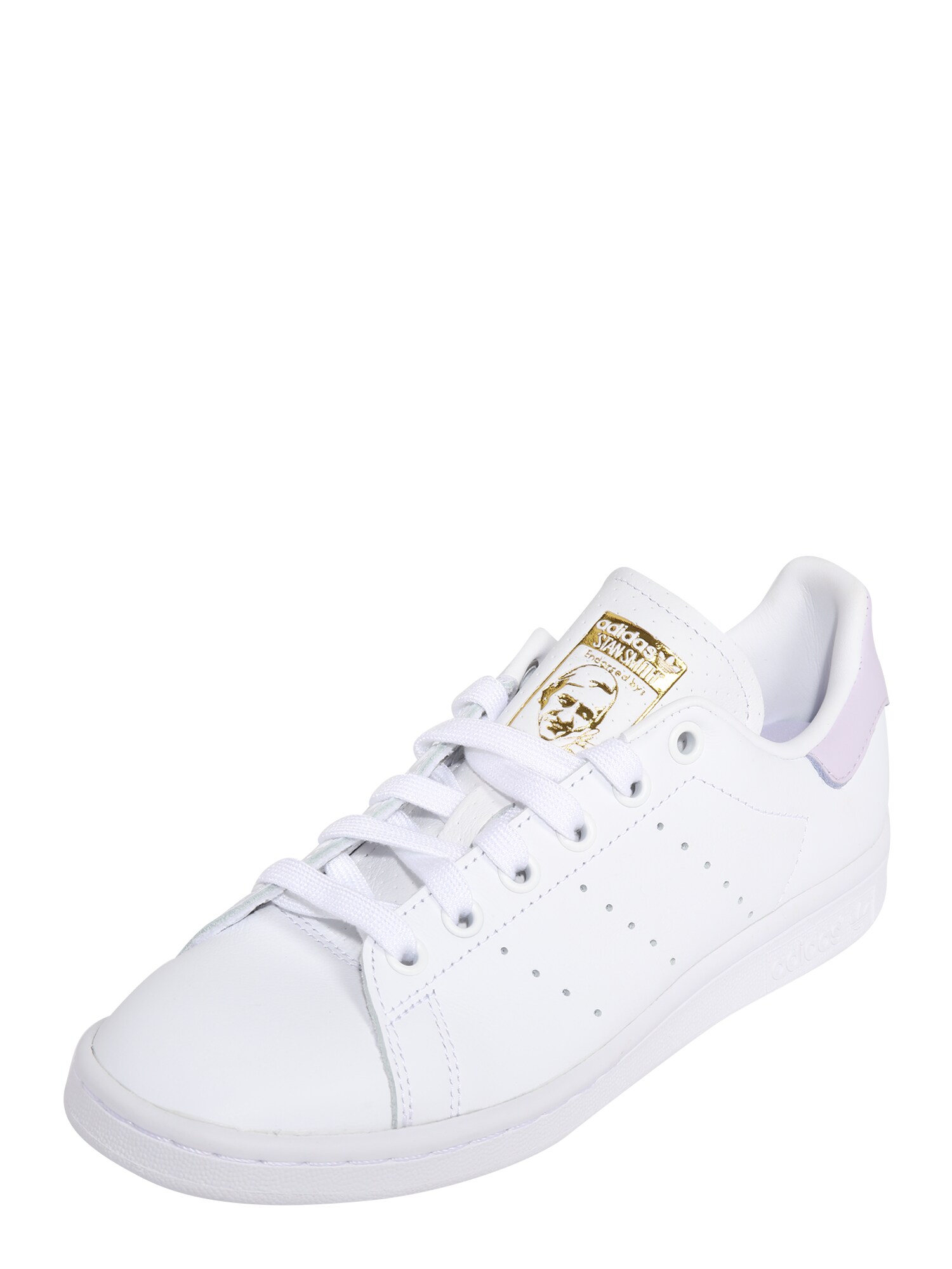 ADIDAS ORIGINALS Sportbačiai be auliuko 'Stan Smith'  rožinė / balta / auksas