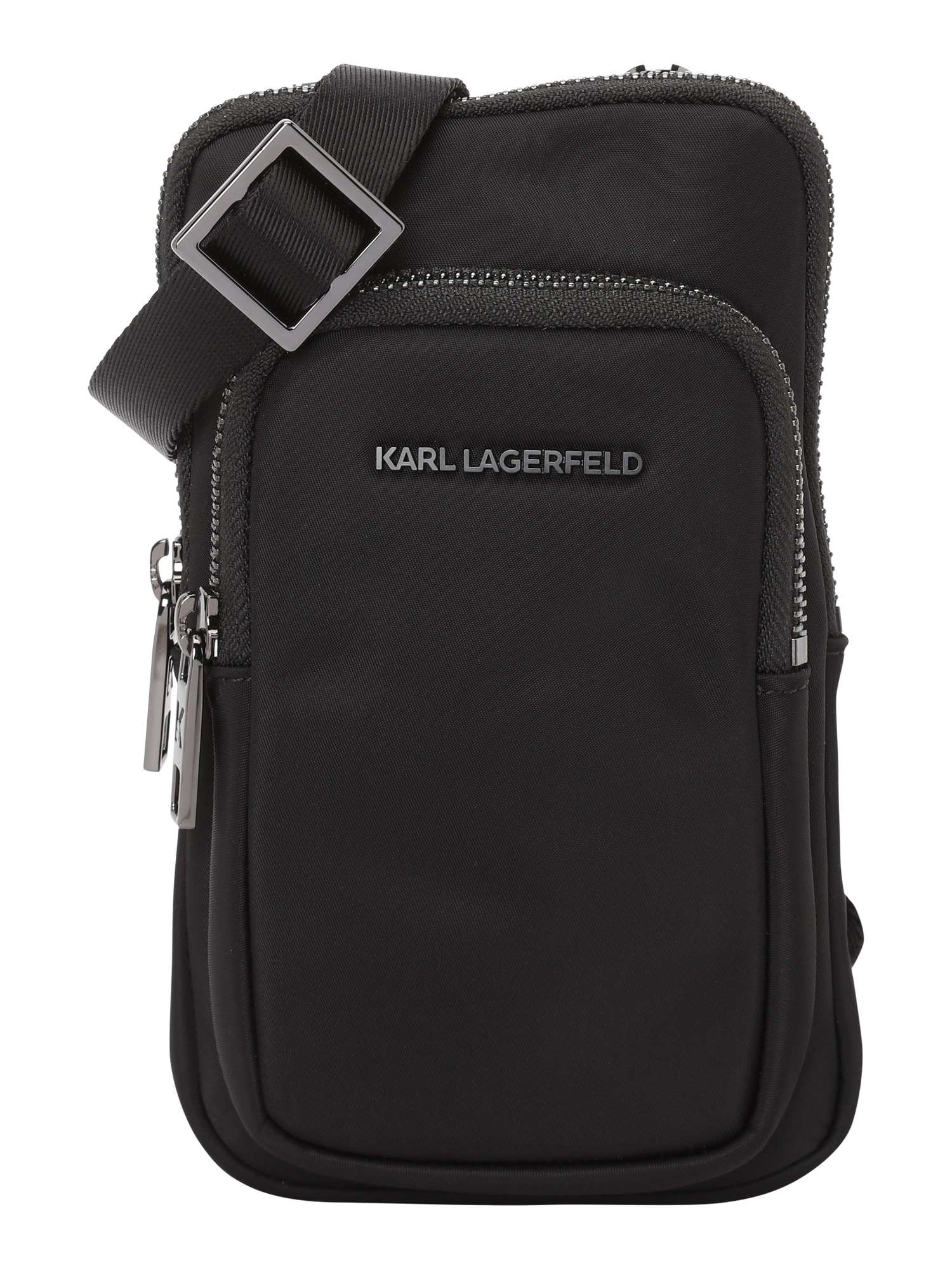Karl Lagerfeld Válltáska 'ESSENTIAL'  fekete / ezüst akciós termékkép 1