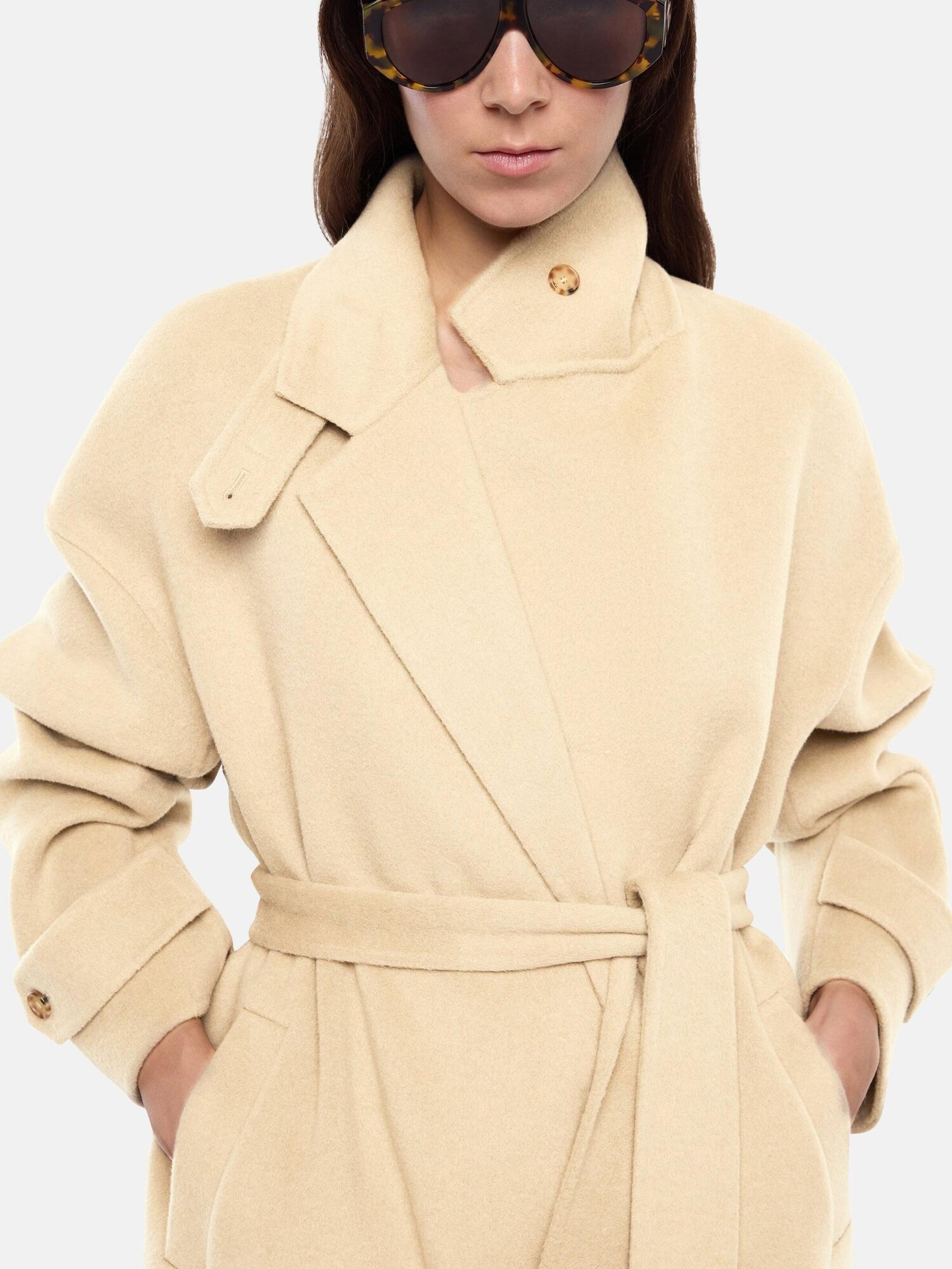 PINKO Abrigo de invierno 'CASELLA' beige – imagen 3