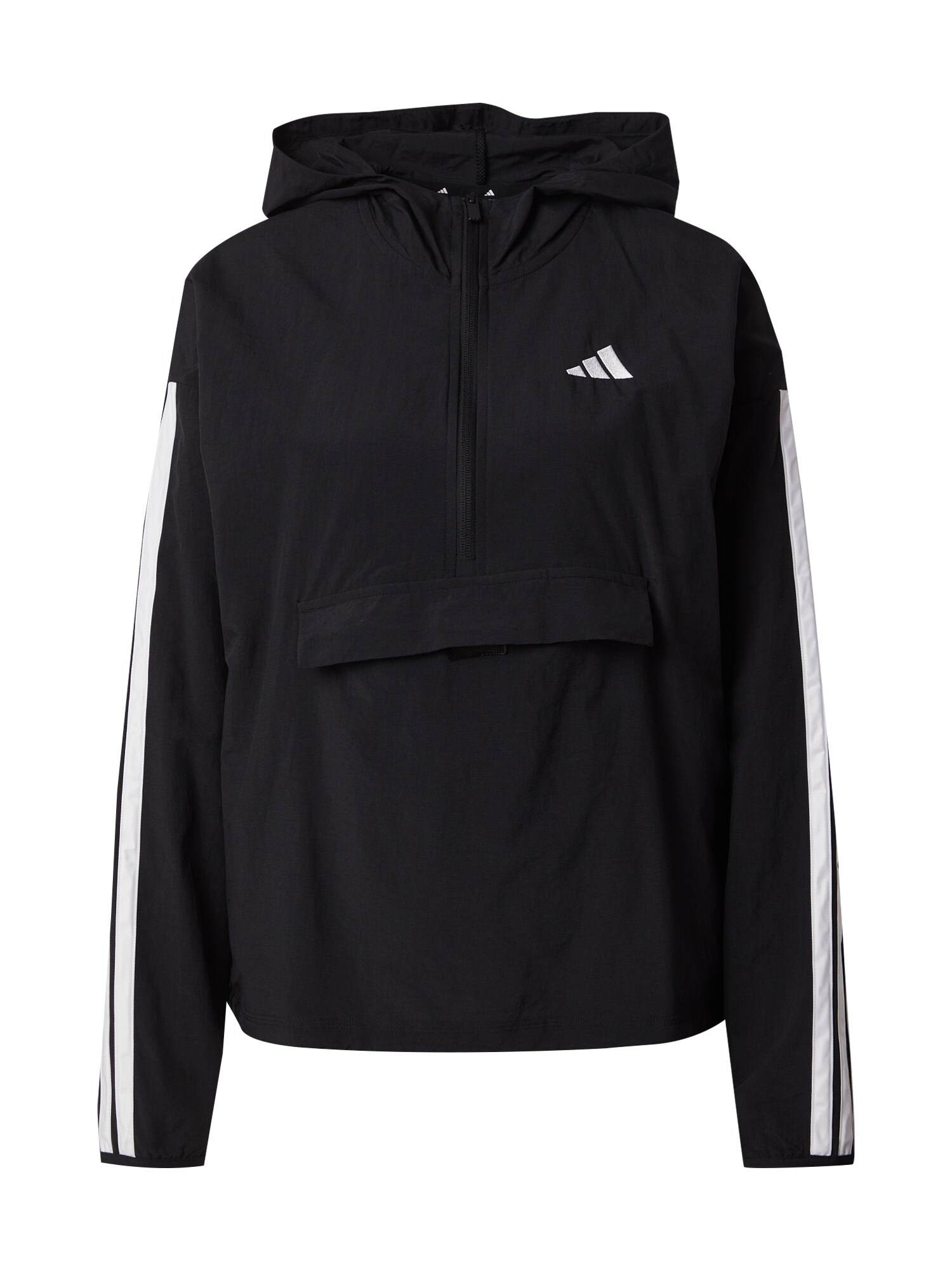 ADIDAS SPORTSWEAR Geacă sport  negru / alb
