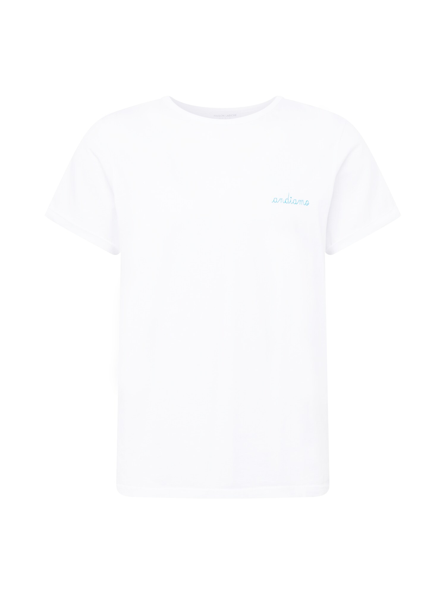 Maison Labiche Marškinėliai 'POITOU' vandens spalva / balta