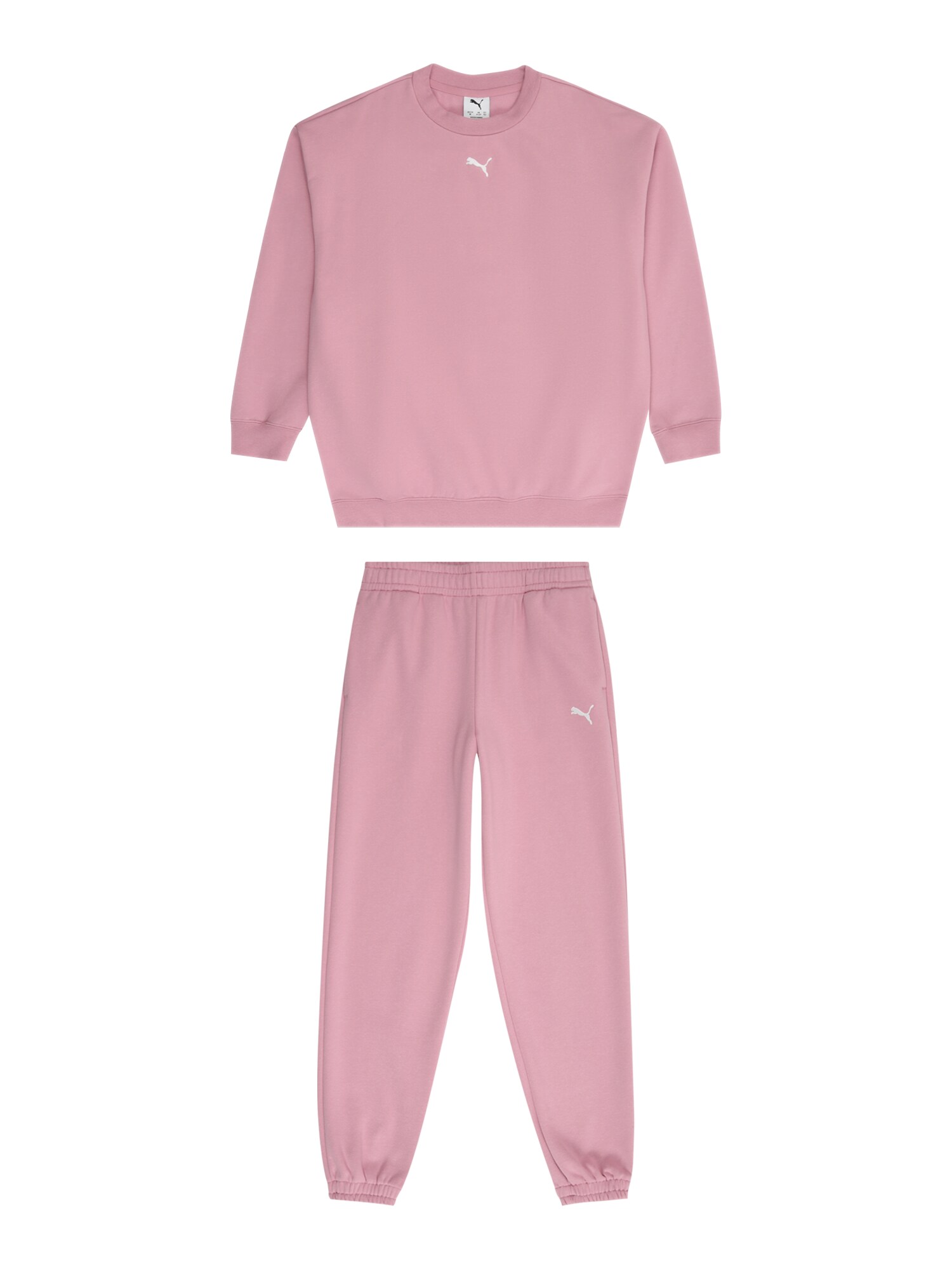 PUMA Jogging ruhák  rózsaszín / fehér akciós termékkép 1