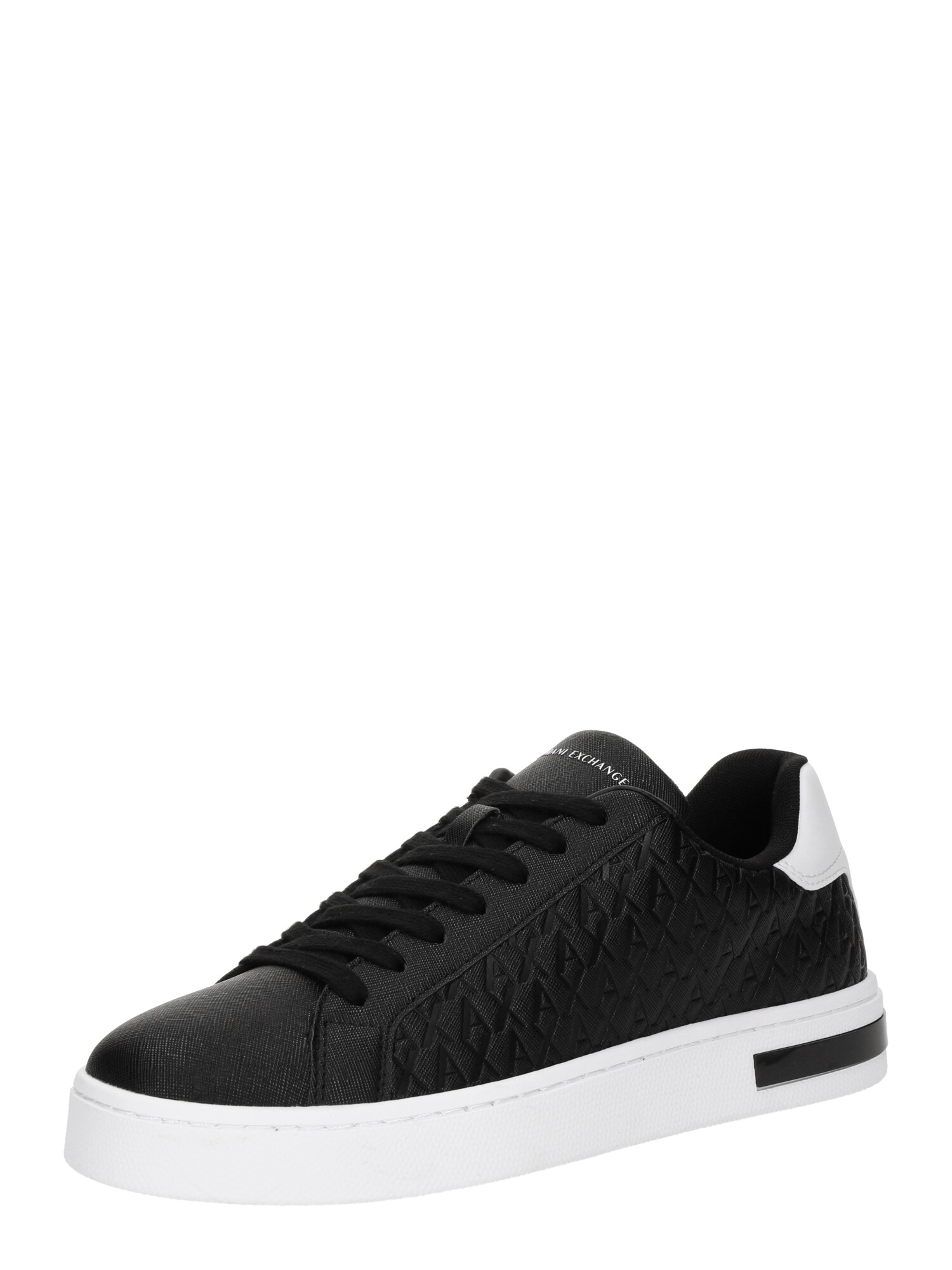 ARMANI EXCHANGE Nízke tenisky 'LONDON'  čierna / biela