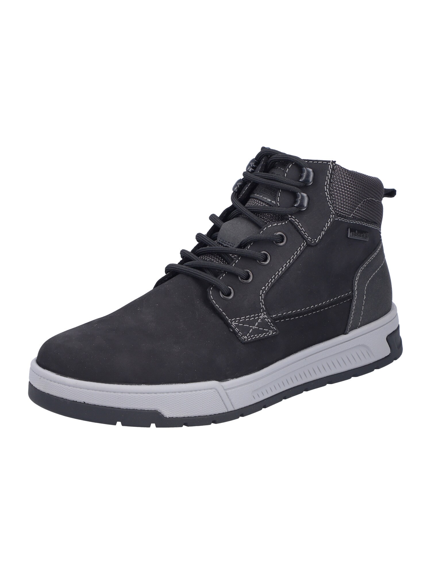 Rieker Botas con cordones  gris / negro