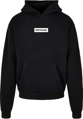 Merchcode Sweatshirt ‘Penthouse’ Zwart / Wit