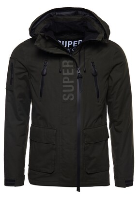 Superdry Functionele jas Olijfgroen