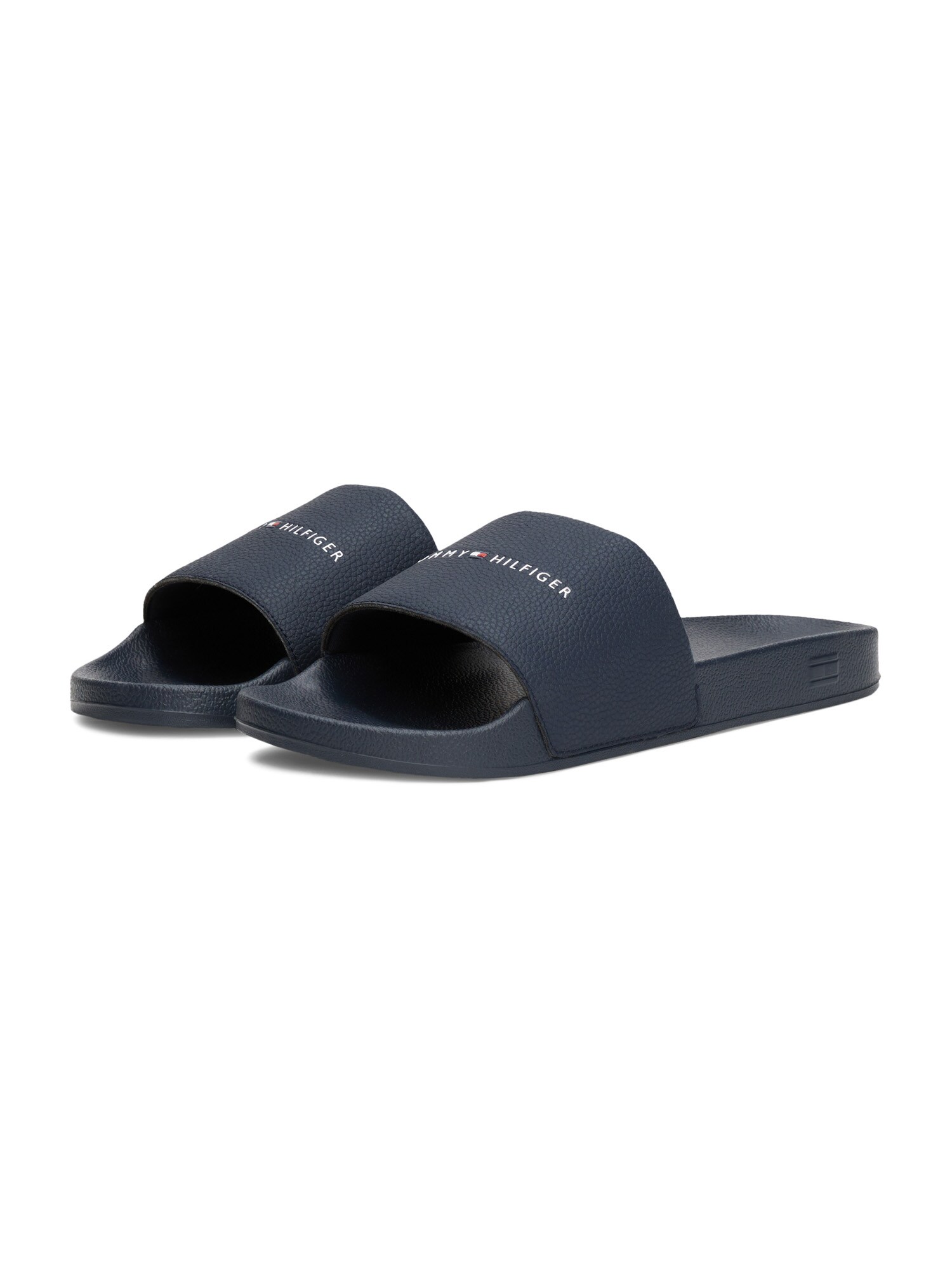 TOMMY HILFIGER Papucs 'NYC'  tengerészkék / piros / fehér termék 2. képe