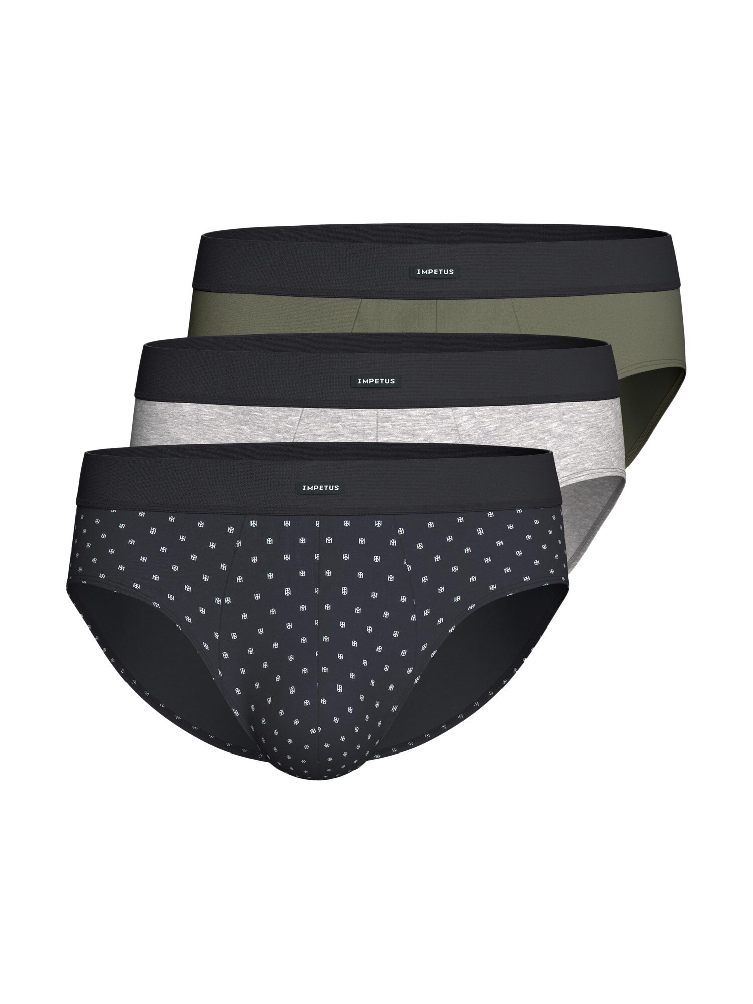 IMPETUS Braga  azul oscuro / gris moteado / verde