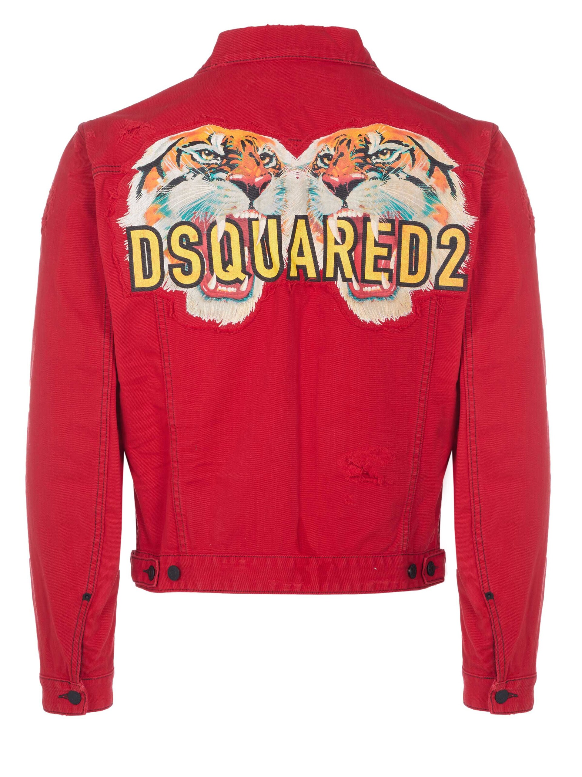 DS2 Övergångsjacka 'Dsquared2 Jacke Dan rot' herr