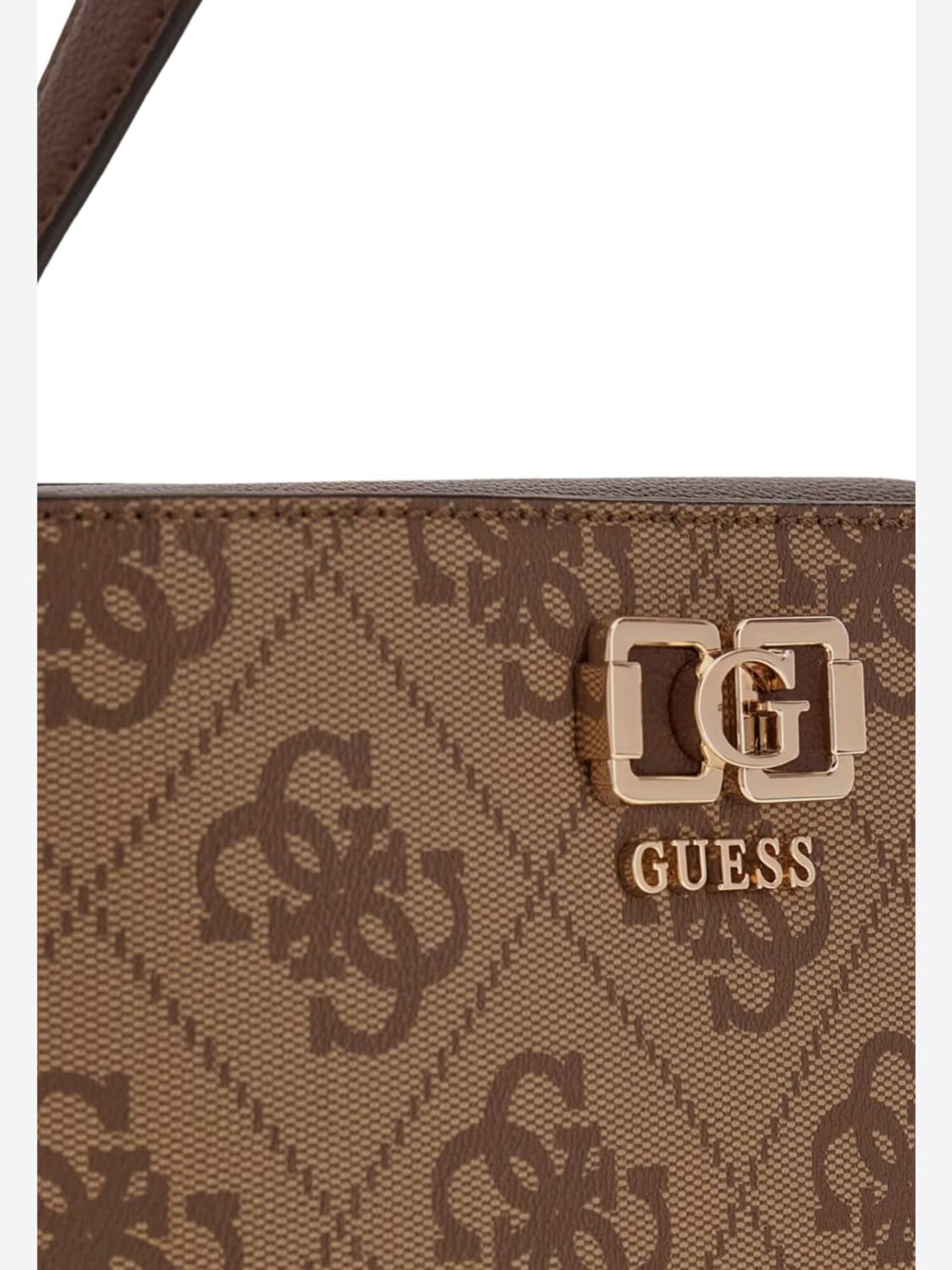 GUESS Bolso de hombro 'Karnilla Logo Bucket'  marrón – imagen 3