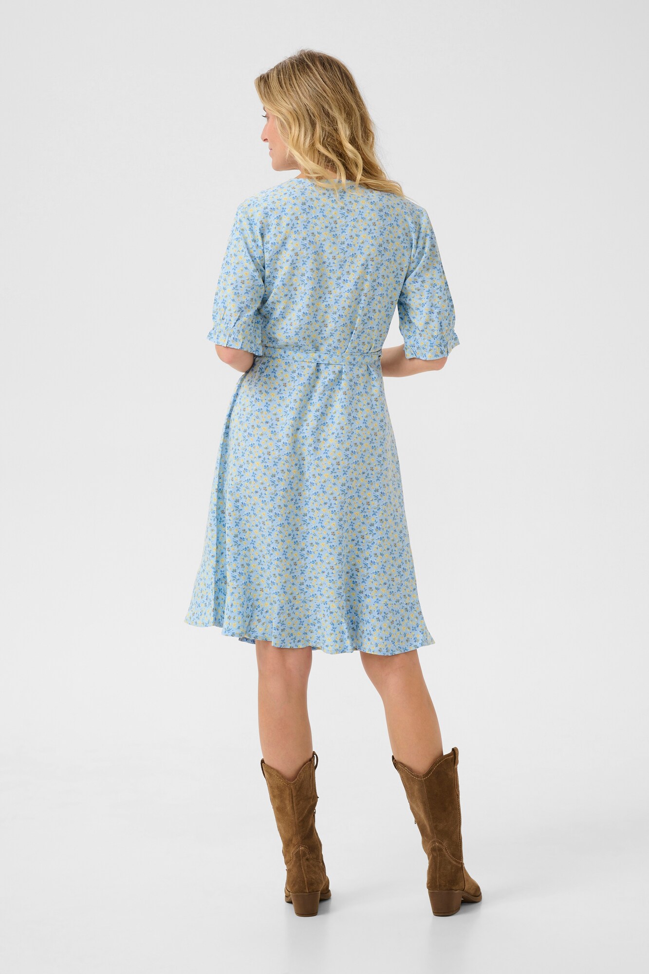 Thumbnail - Cream Kleid Tiah