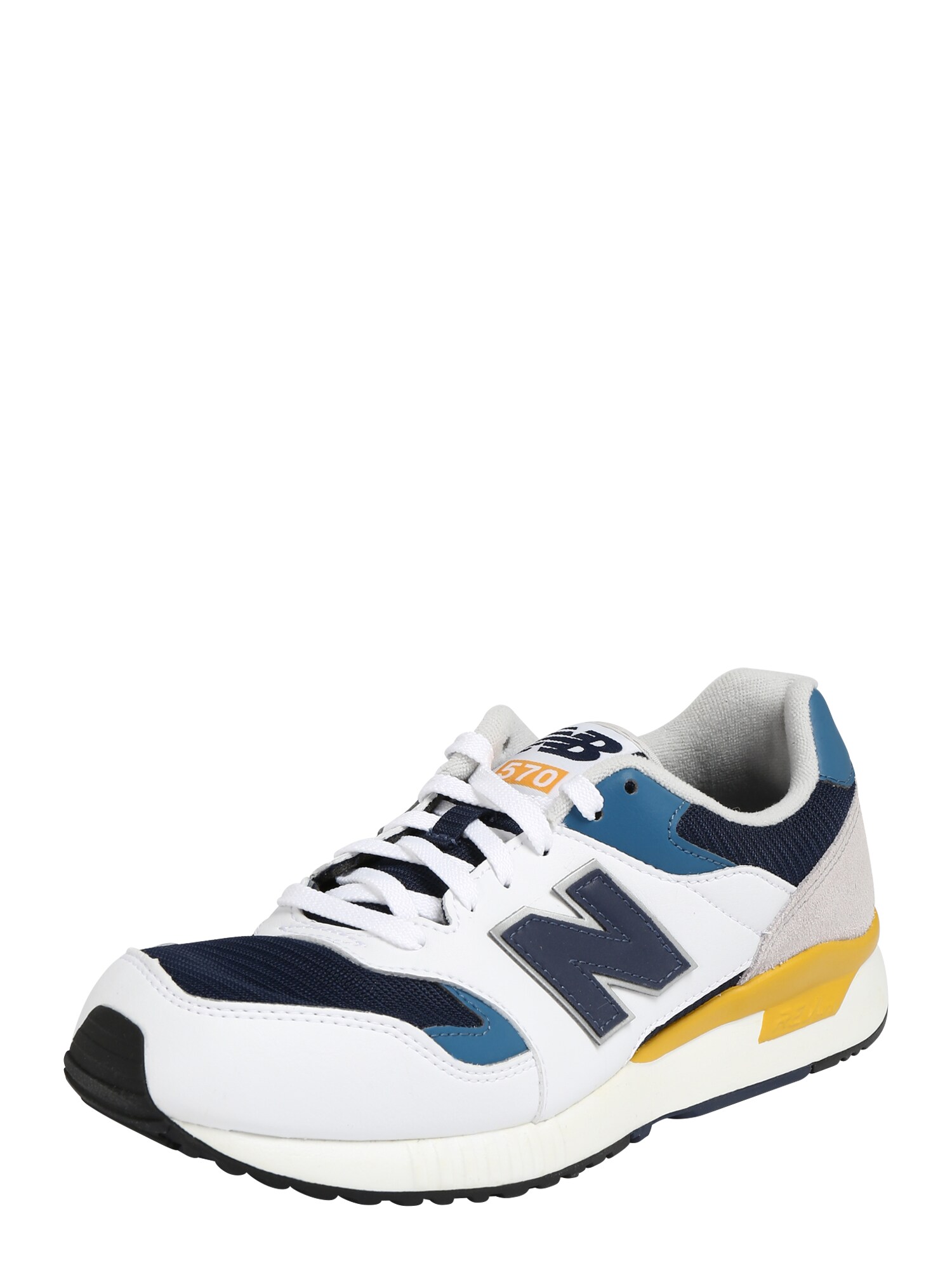 new balance Sportbačiai be auliuko  geltona / balkšva / tamsiai mėlyna
