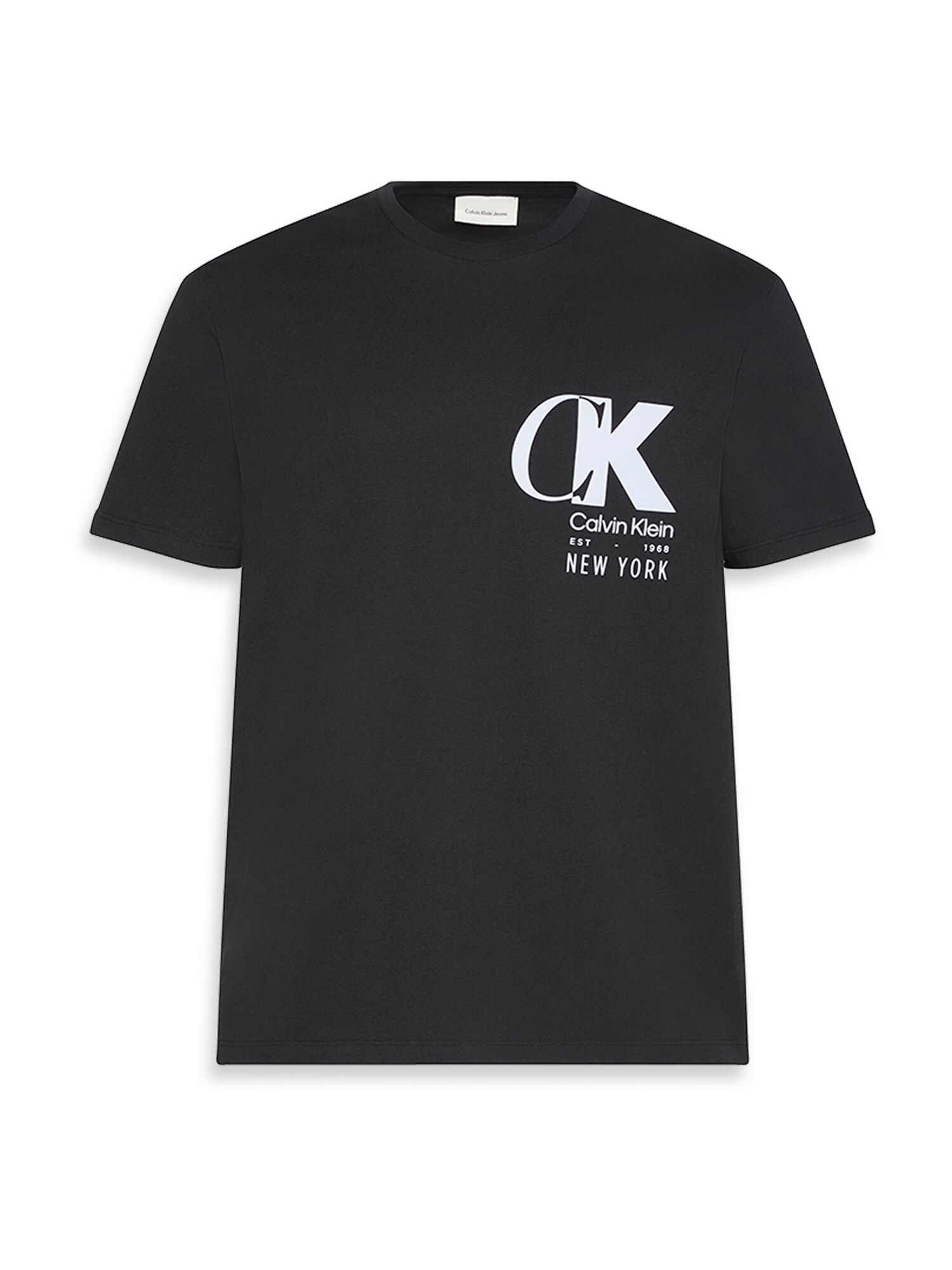 Calvin Klein Tričko '20S' čierna / biela