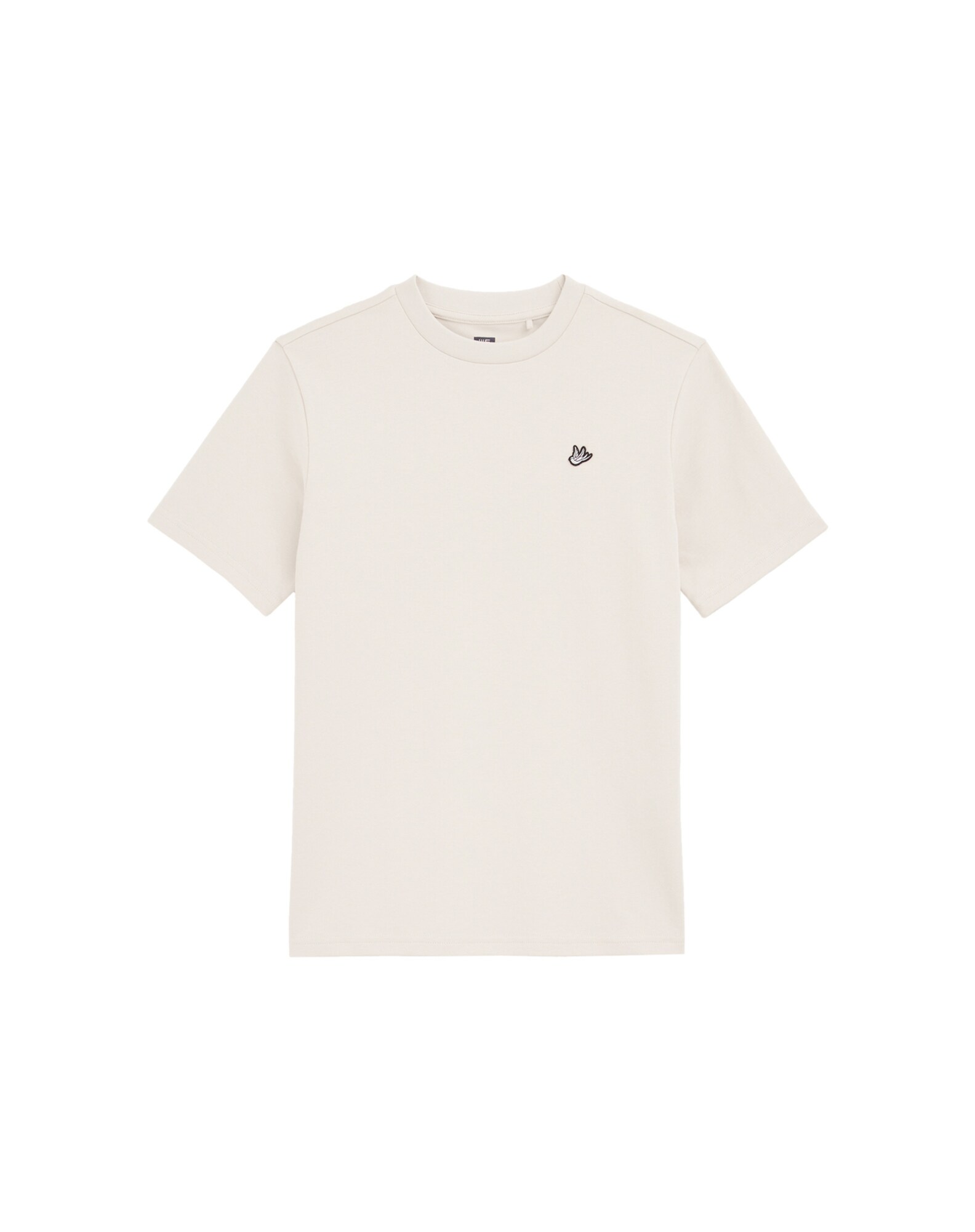 WE Fashion Tricou  bej / negru