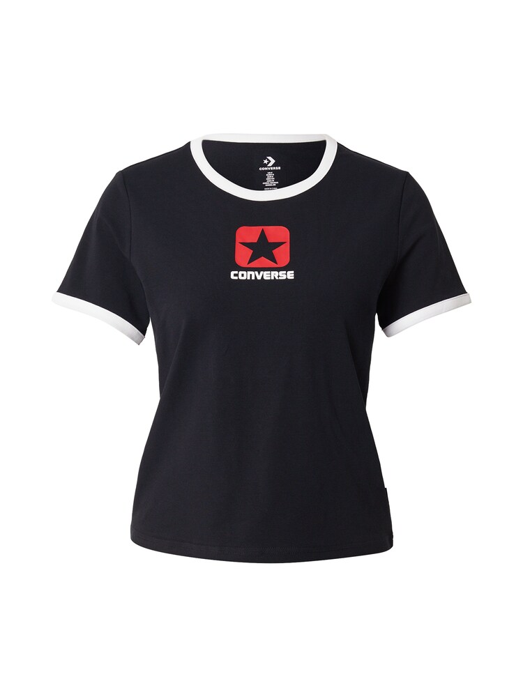 CONVERSE Póló Női fekete , Méret XL