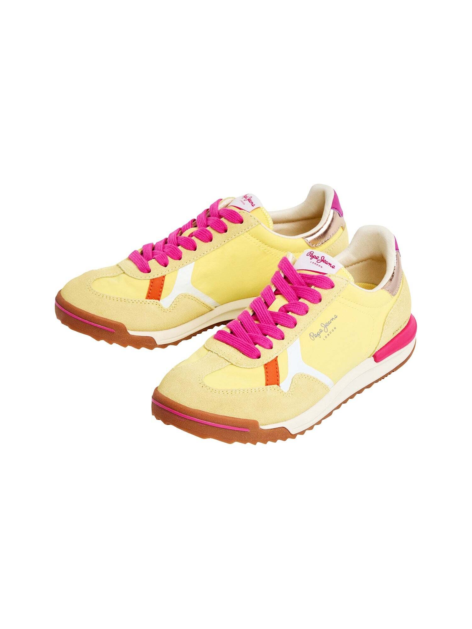 Pepe Jeans Zapatillas deportivas bajas 'Marvin Road' amarillo / miel / lila / plata – imagen 2