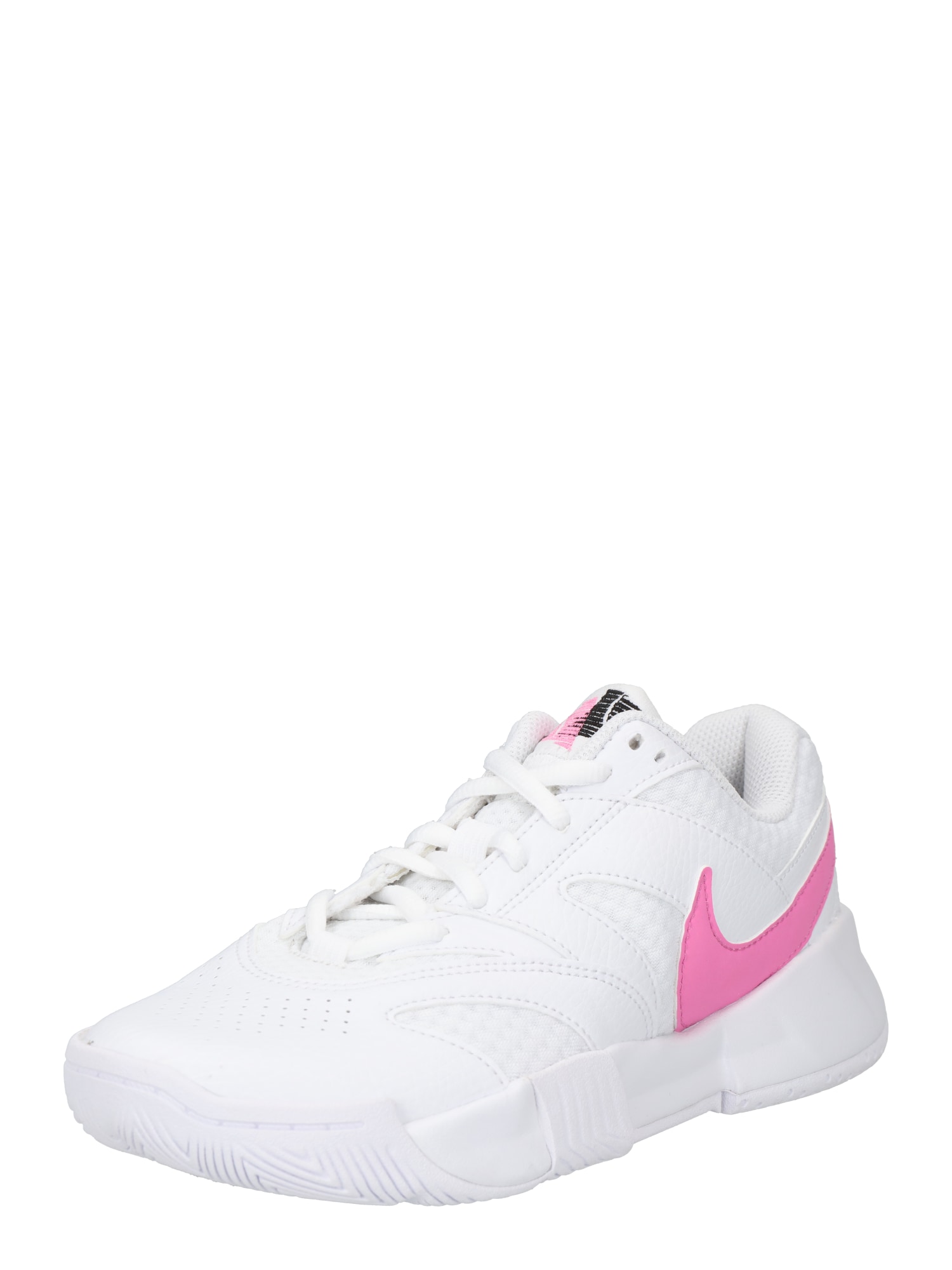 NIKE Sportiniai batai 'Court Lite 4' rožinė / balta
