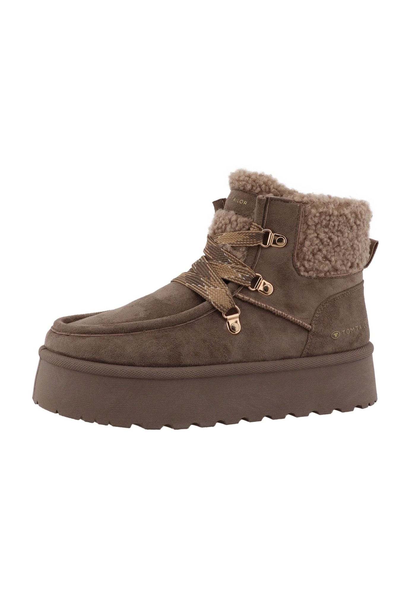 TOM TAILOR Botine maro