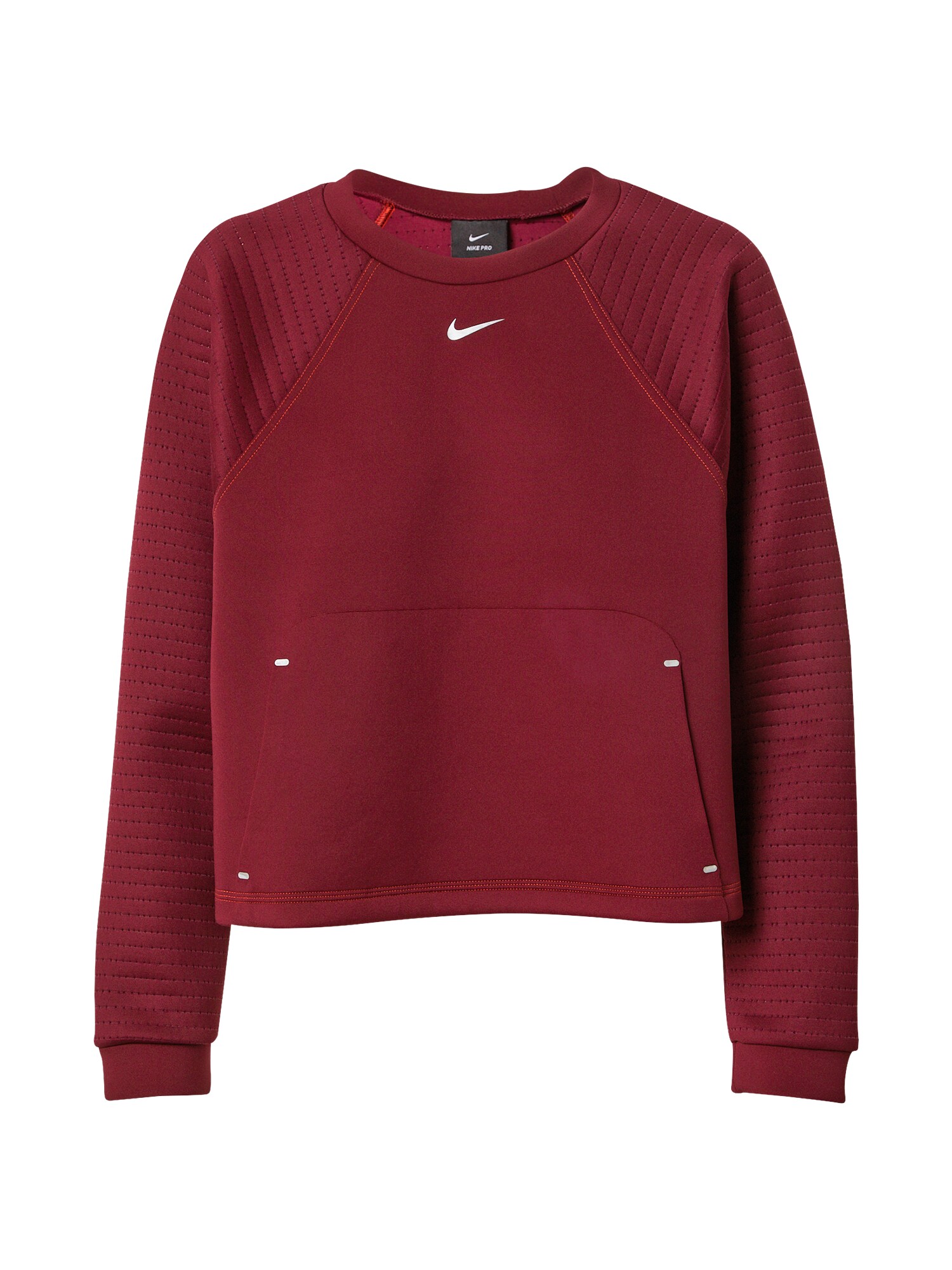 NIKE Sportinio tipo megztinis 'Pro Luxe'  tamsiai raudona