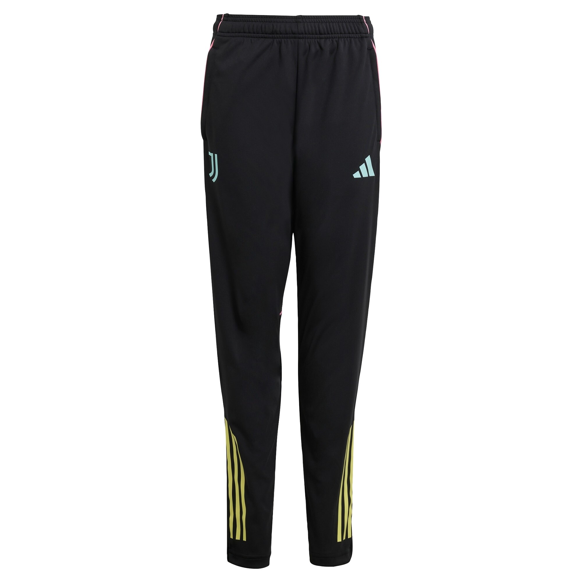 ADIDAS PERFORMANCE Pantaloni sport Juventus Turin Tiro 25 Competition  galben / verde mentă / mauve / negru