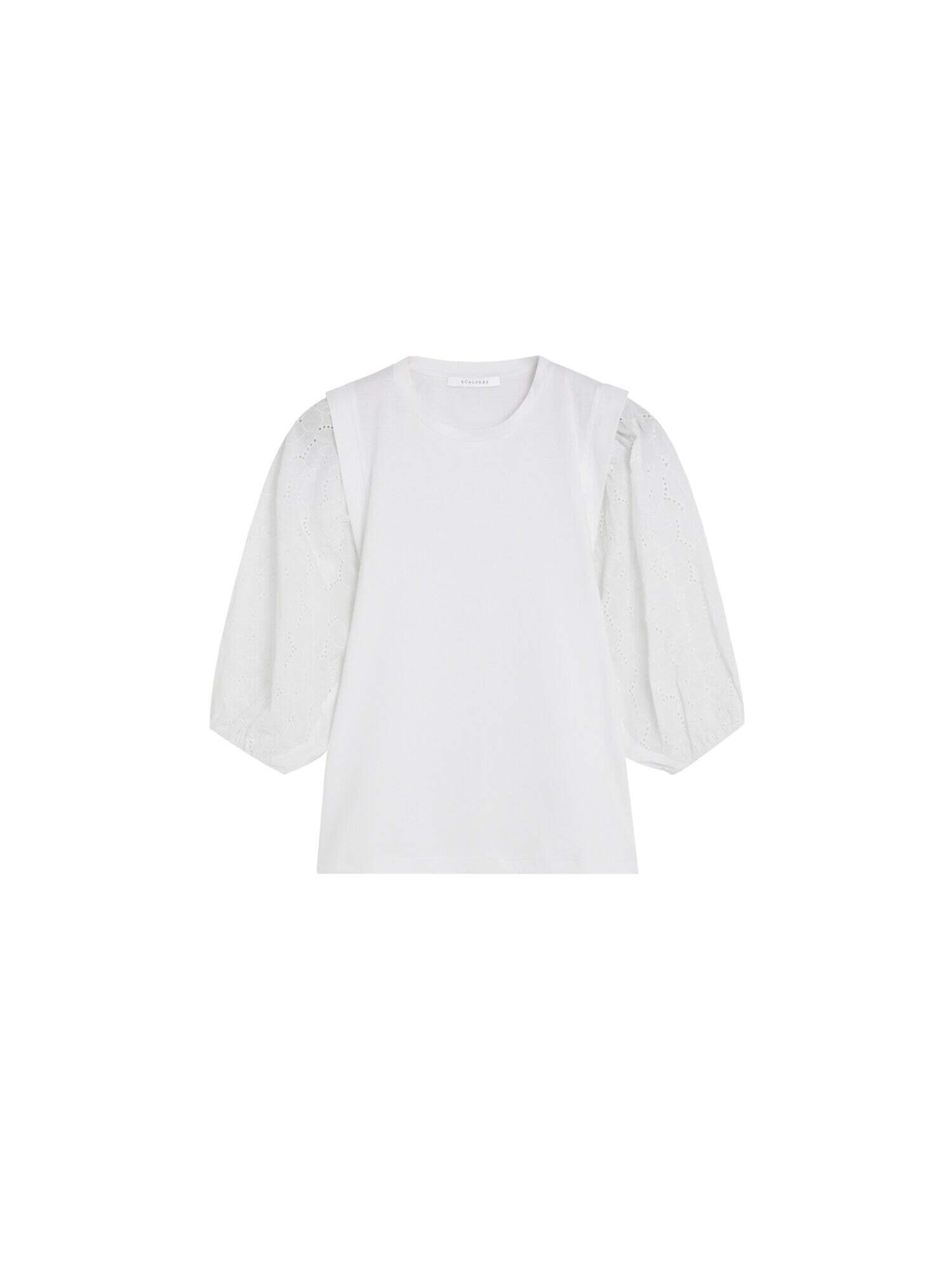 Scalpers Tricou   alb murdar