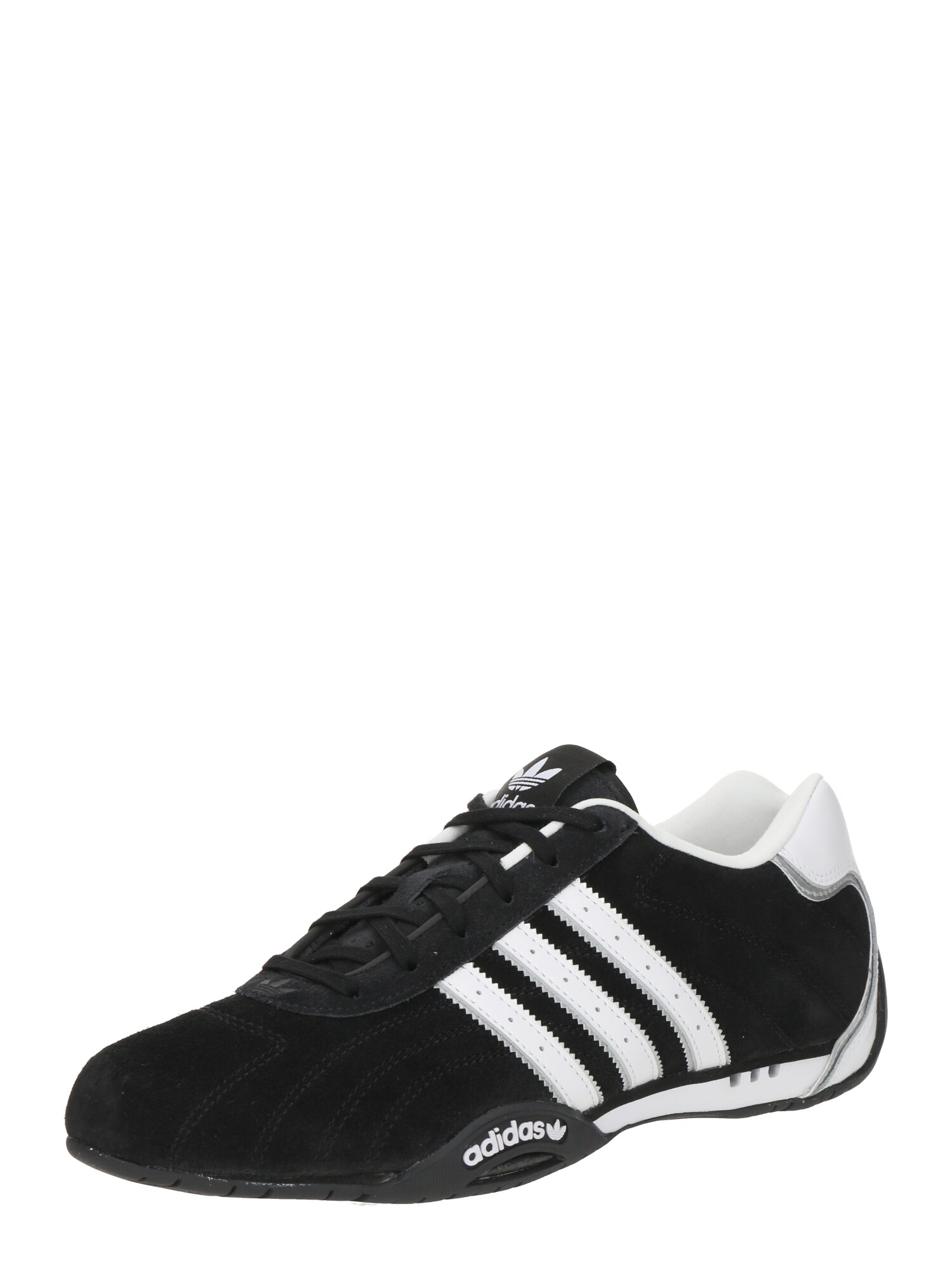 ADIDAS ORIGINALS Nízke tenisky 'ADIRACER LO'  čierna / biela