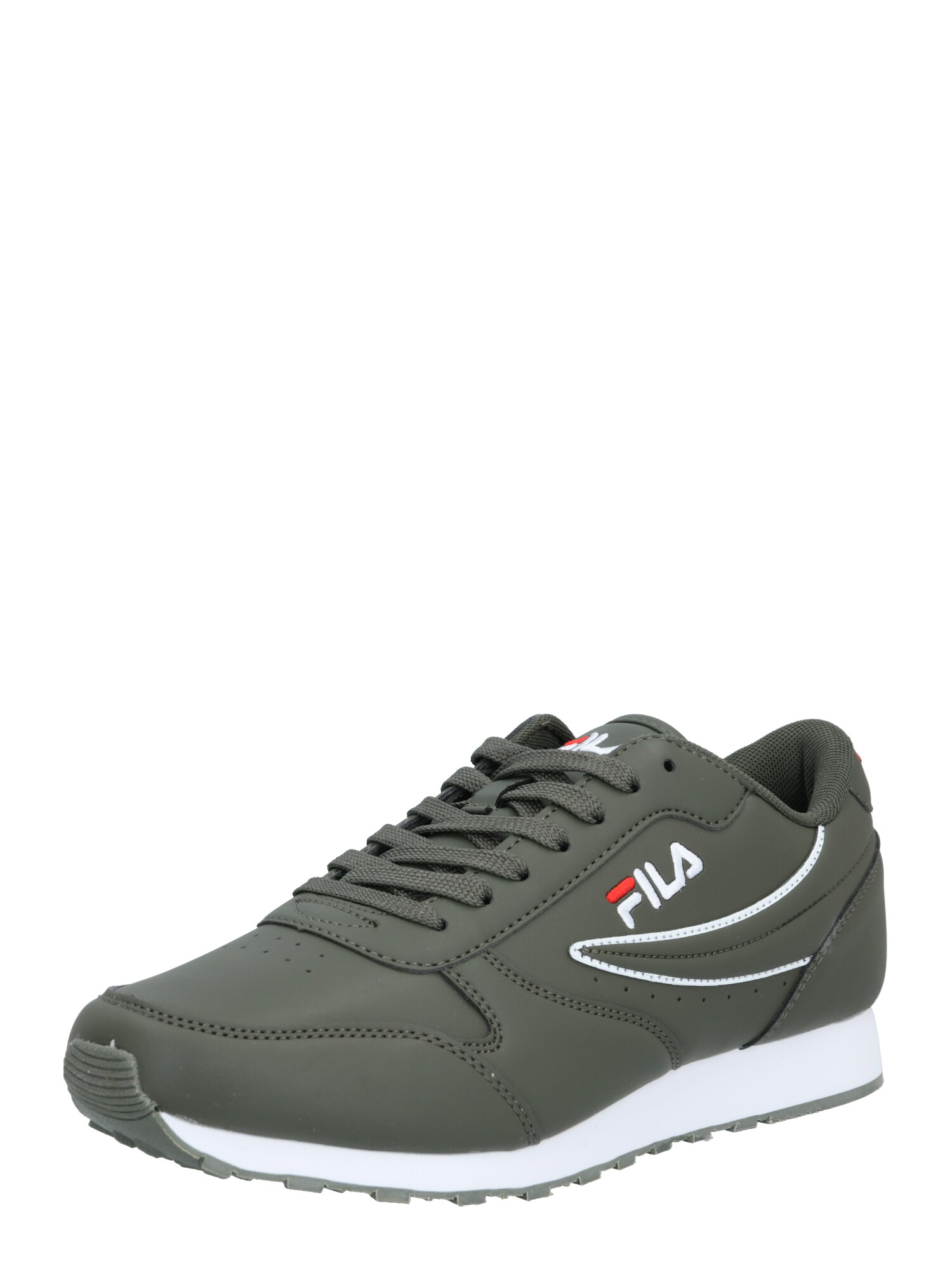 FILA Sportbačiai be auliuko 'ROSSO Orbit'  balta / raudona / akmens
