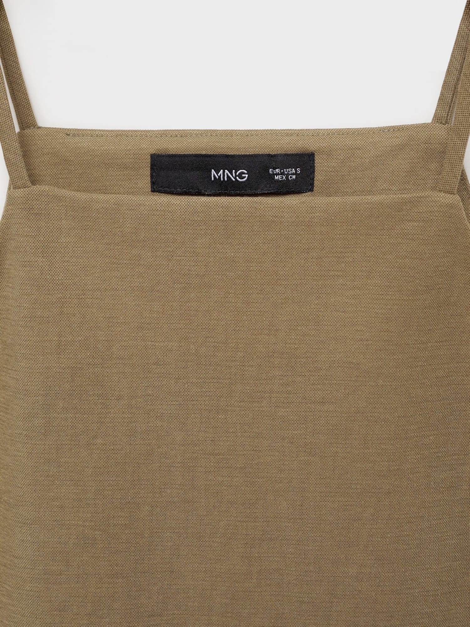 MANGO Top 'CATLEEN'  khaki termék 2. képe
