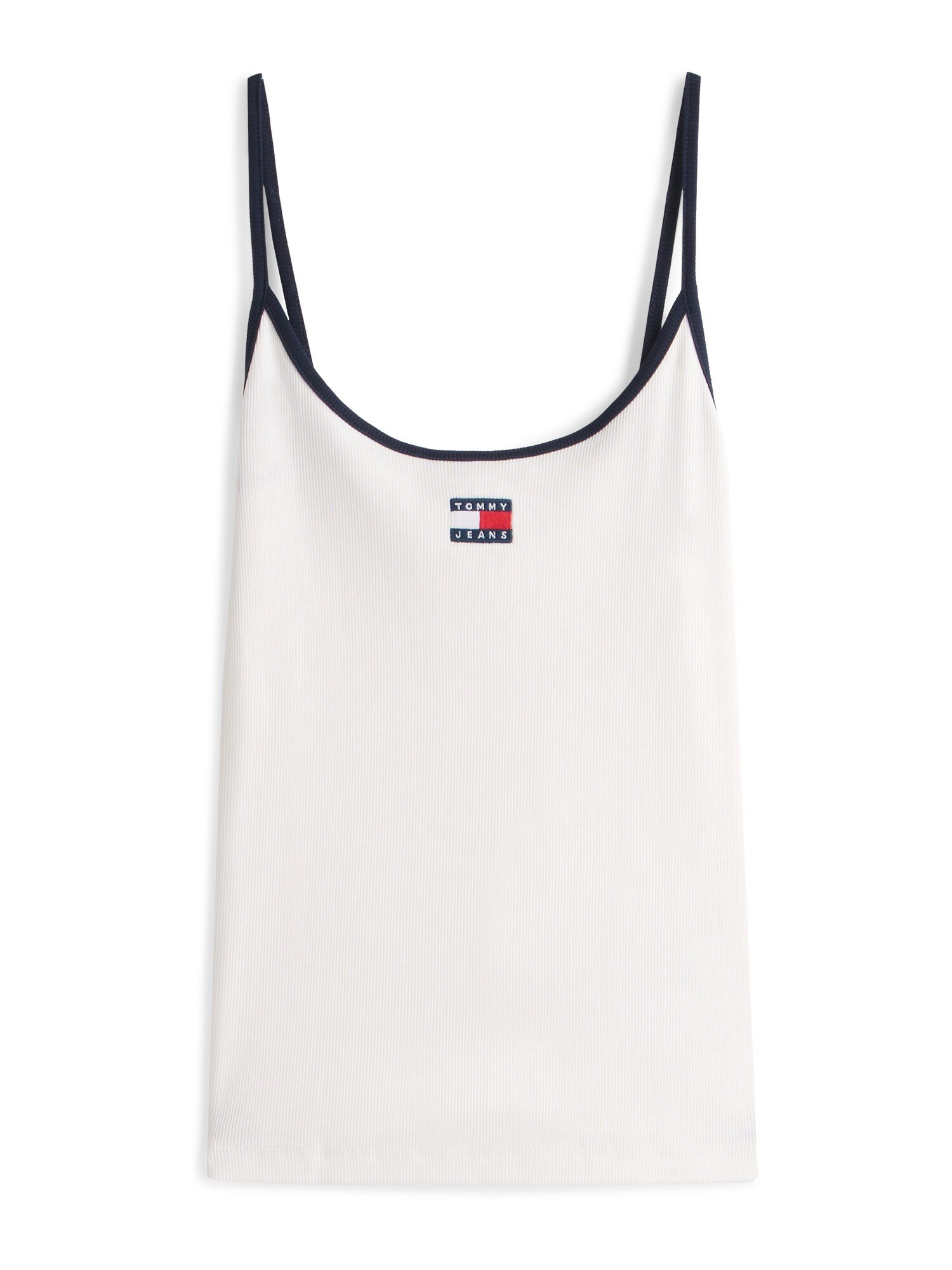 Tommy Jeans Top  albastru marin / alb