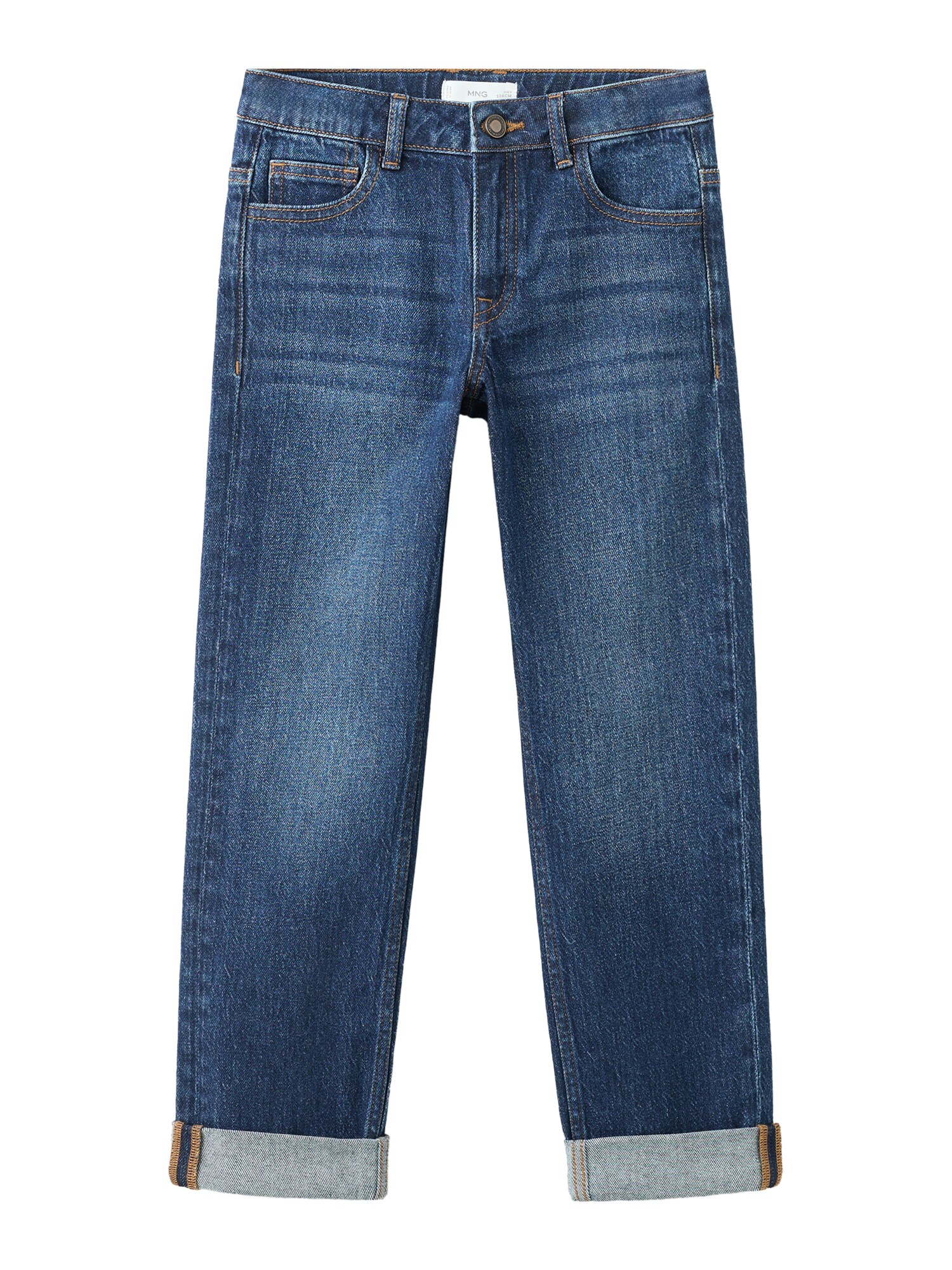 MANGO KIDS Jeans  albastru închis