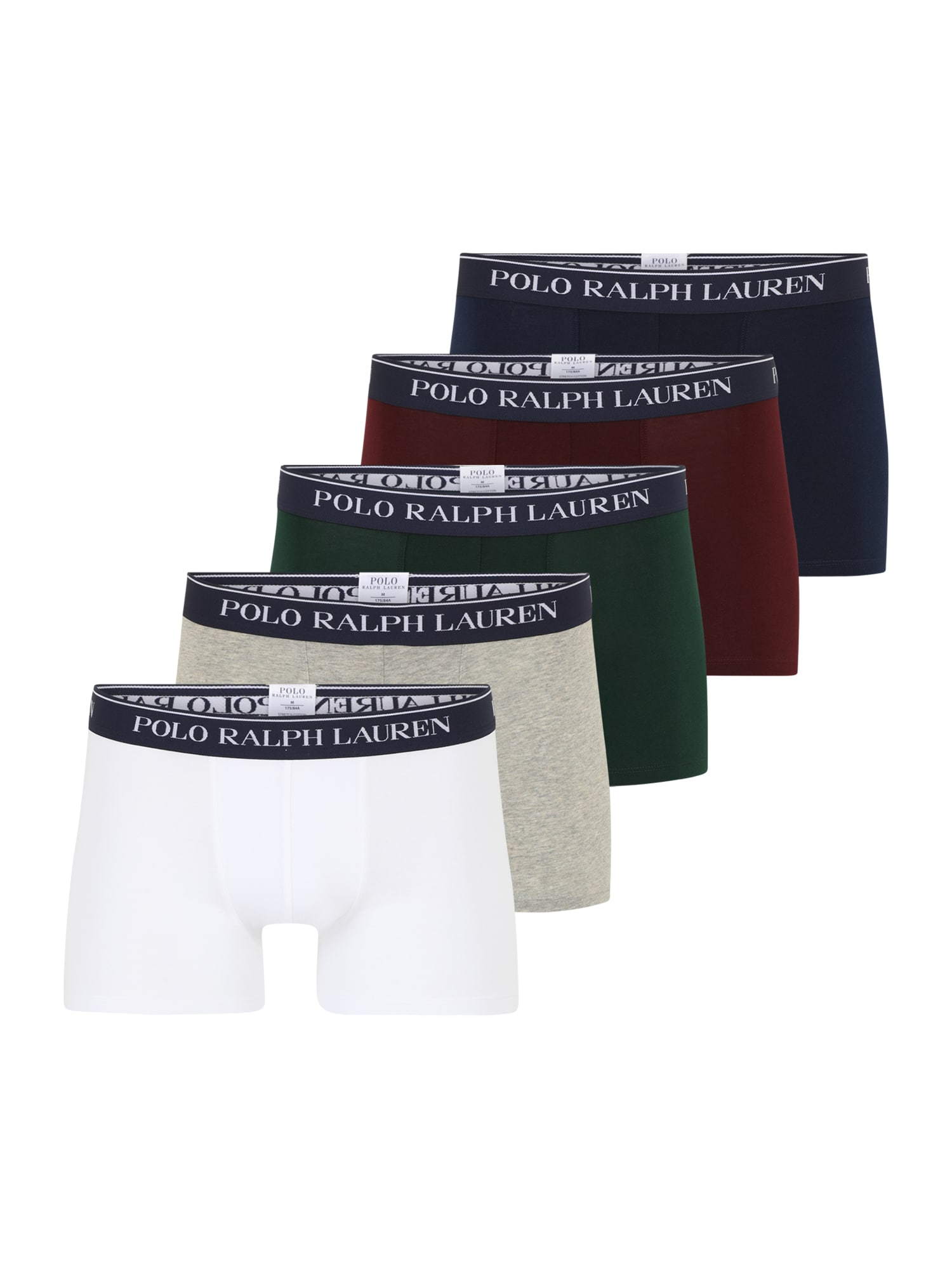 Polo Ralph Lauren Boxeri  bleumarin / gri amestecat / verde închis / roșu cireș / alb