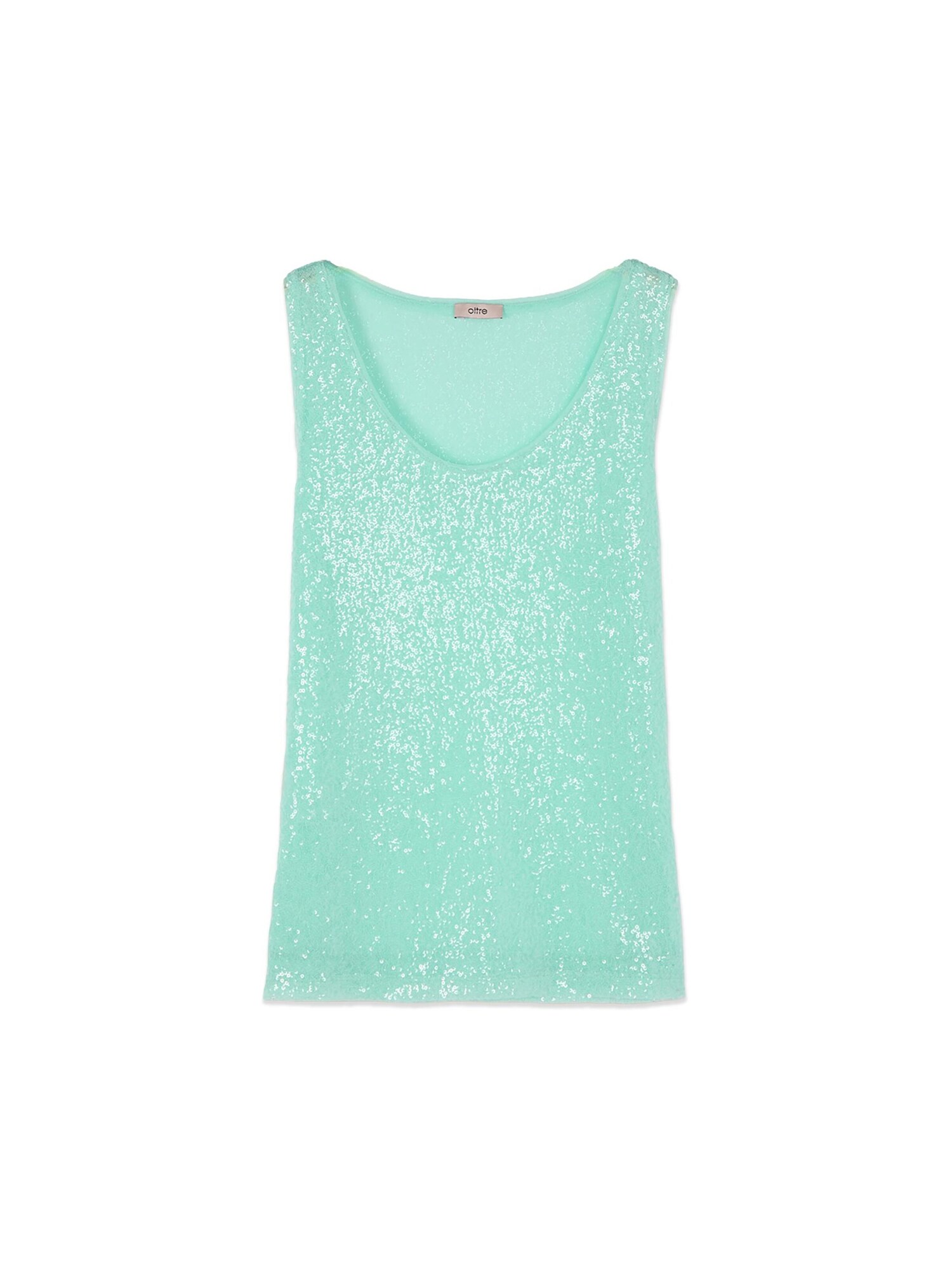 oltre Top  verde pastel