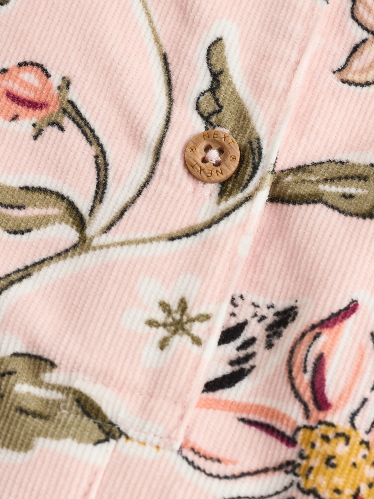 Thumbnail - Next Baby Cord-Latzhose und Bodysuit im 2-teiligen Set Regular Fit