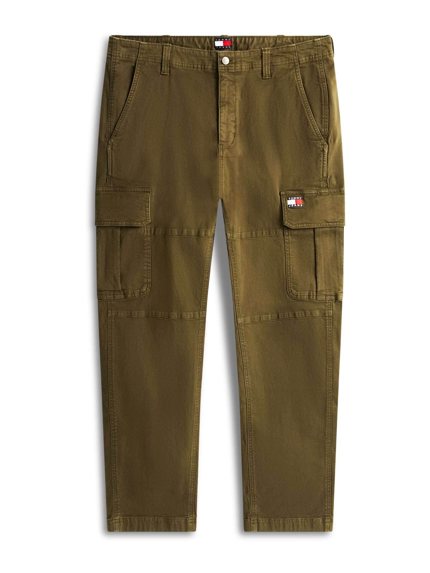 Tommy Jeans Pantaloni cu buzunare SONNY  bleumarin / oliv / alb