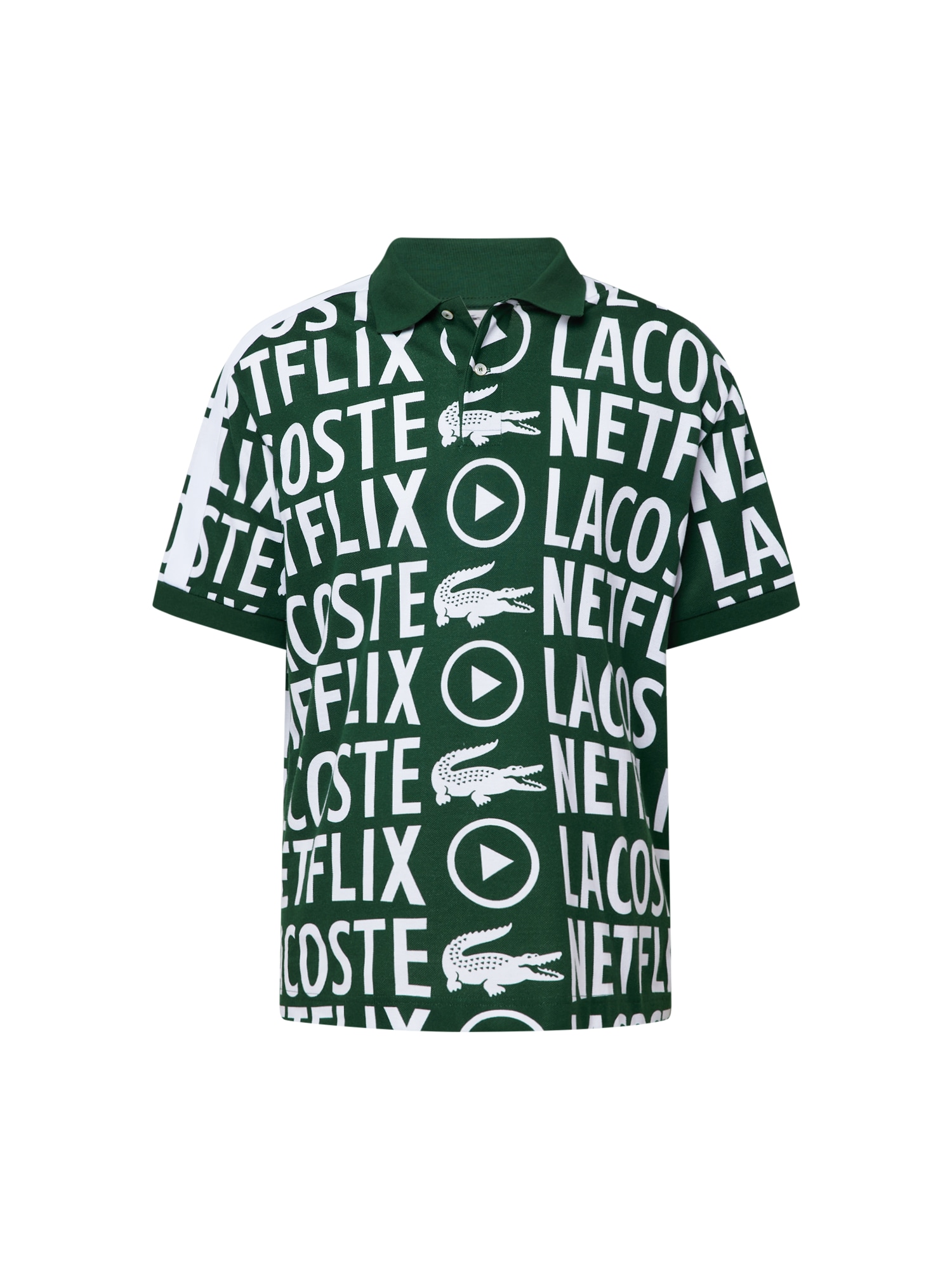 Lacoste LACOSTE Poloshirt grün / weiß