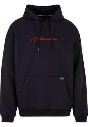 RocaWear Sweatshirt ‘Howard’ Rood / Zwart