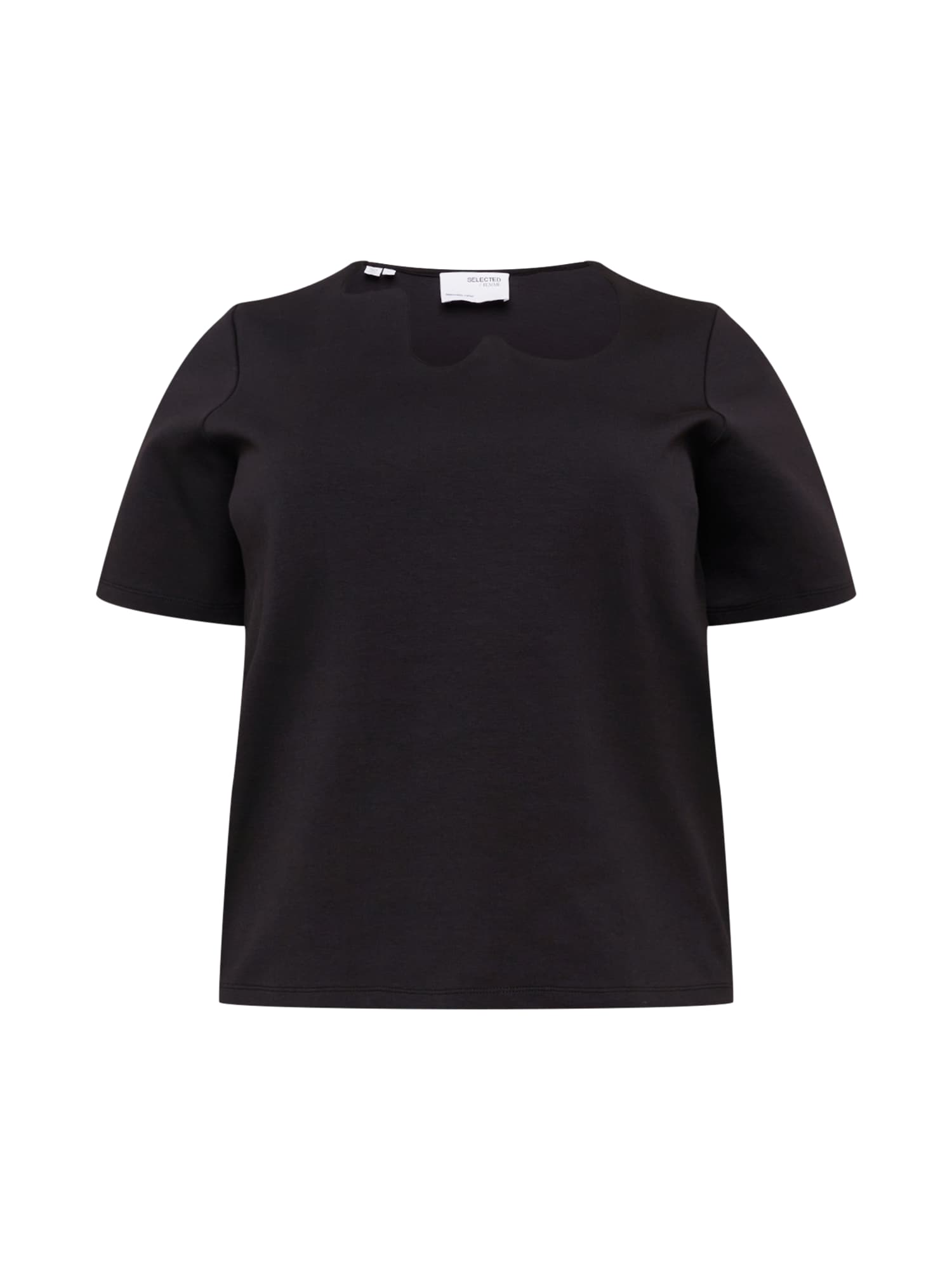 Selected Femme Curve Marškinėliai 'EMILY' juoda