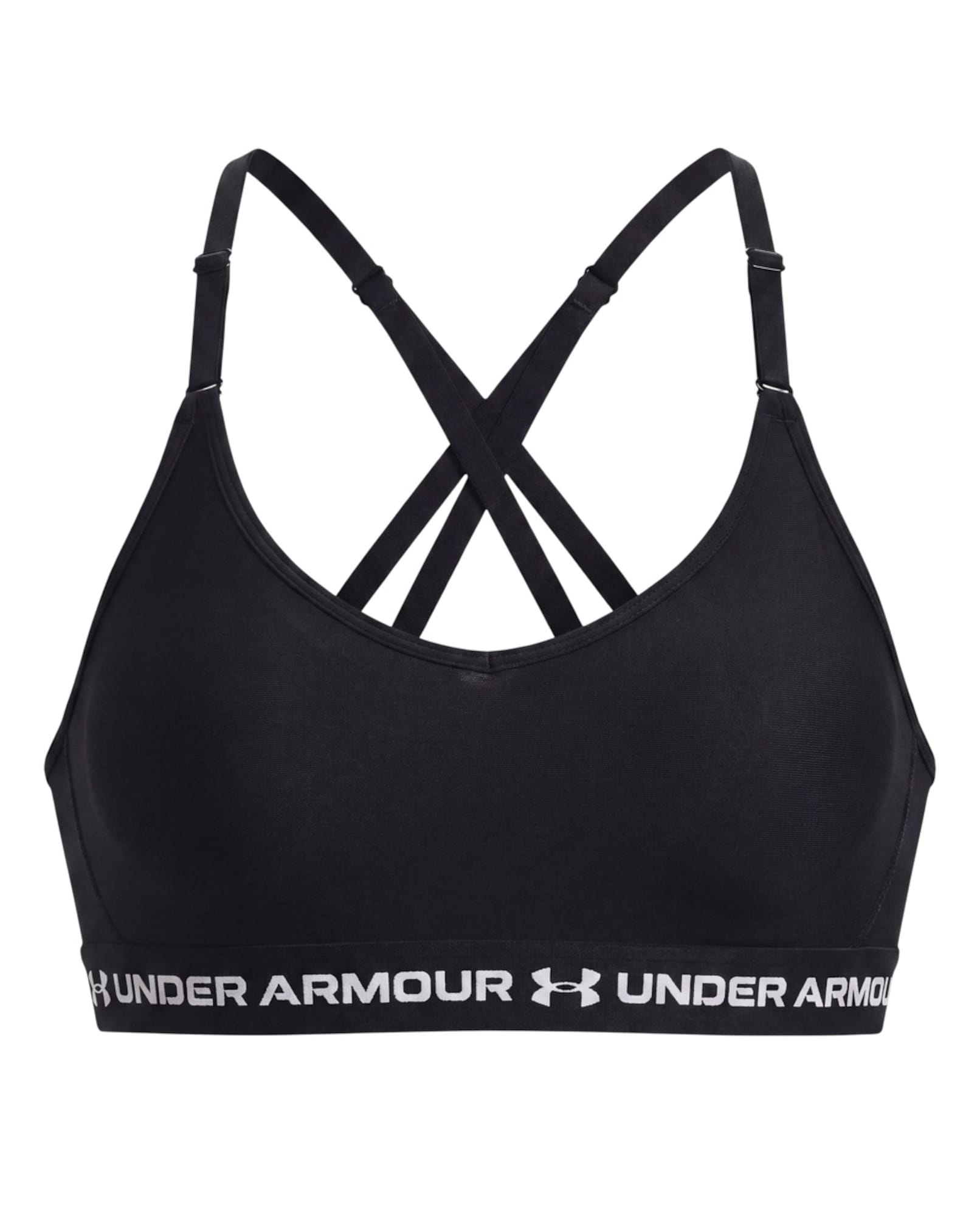 UNDER ARMOUR Sutien sport negru / alb