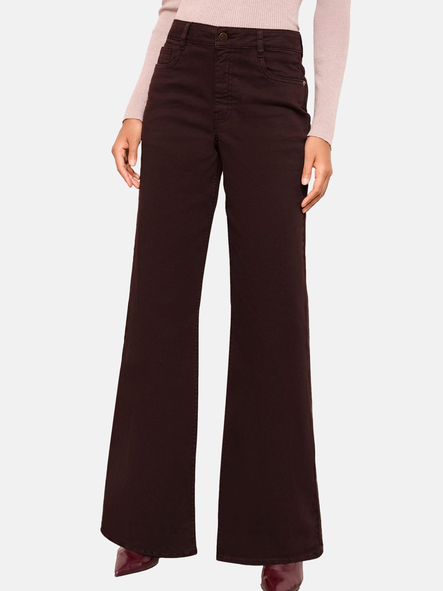 Friends Like These Jeans  ciocolatiu