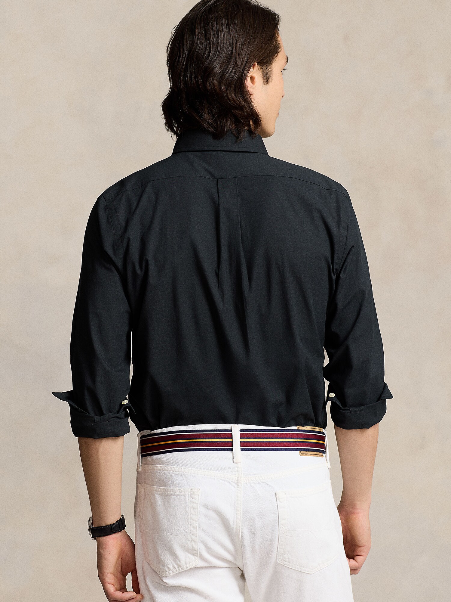 Polo Ralph Lauren Camisa rojo / negro – imagen 3