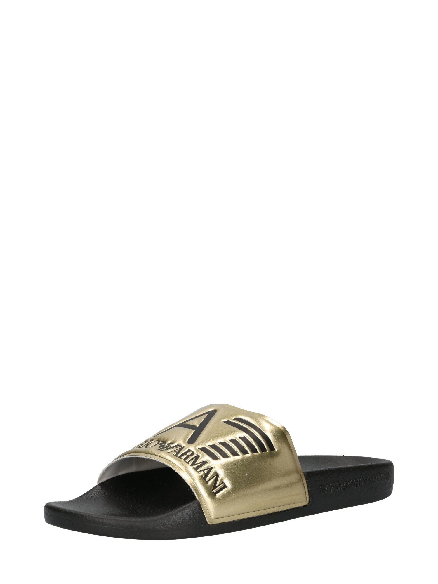 EA7 Emporio Armani Sapato de praia/banho  ouro / preto