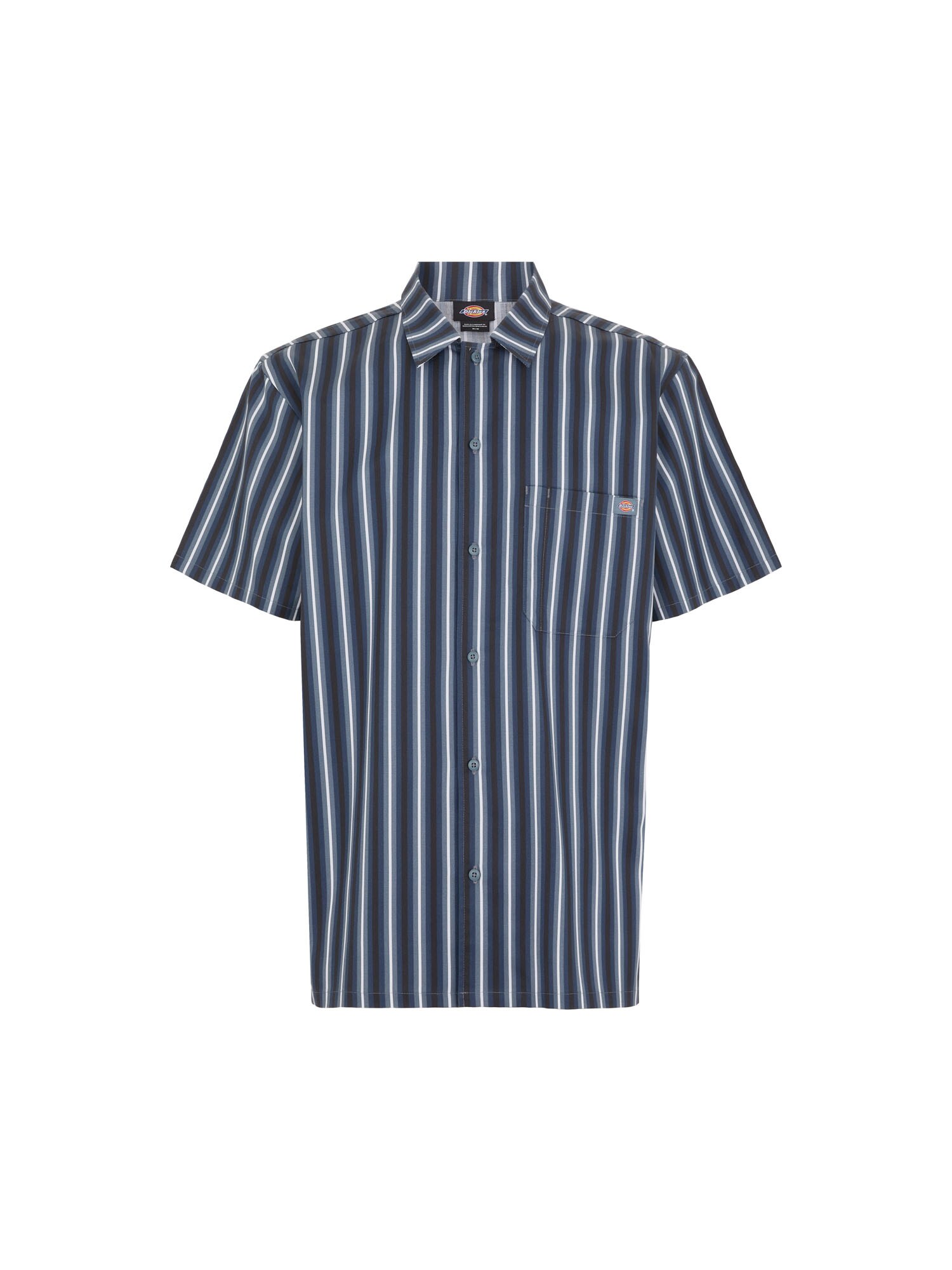 DICKIES Ing ' WORK SHIRT'  kék / fekete / fehér akciós termékkép 1