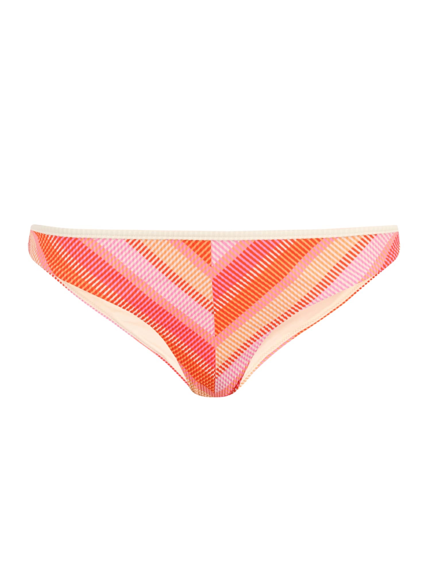 RIP CURL Bikinio kelnaitės 'SUN RAYS' rožinė / tamsiai oranžinė / oranžinė-raudona / abrikosų spalva