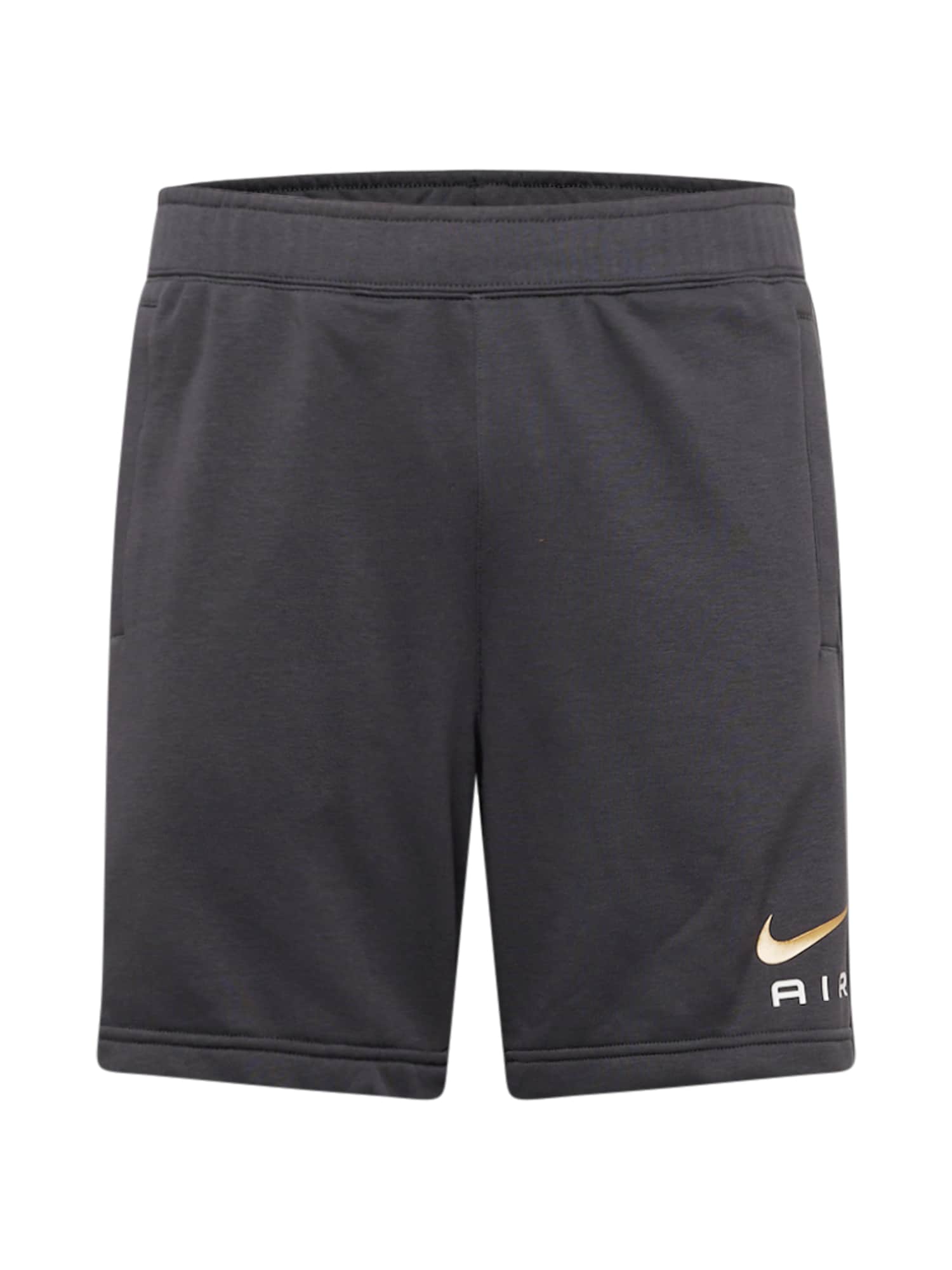 Nike Sportswear Nadrág 'AIR'  homok / sötétszürke / fekete / fehér